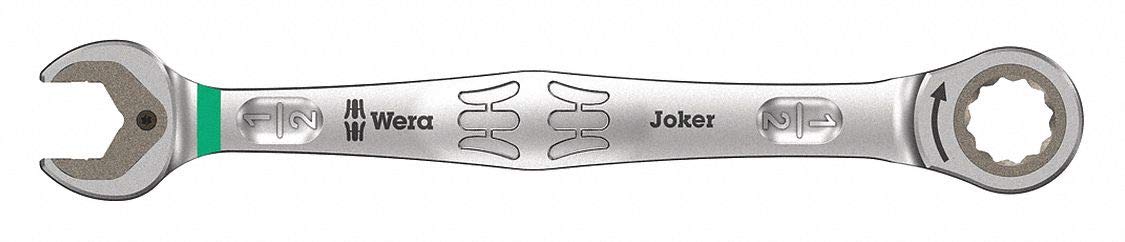 Wera - 5073283001 4013288167385 Ratcheting Combination Wrench Joker 1"/2x177mm, Multi