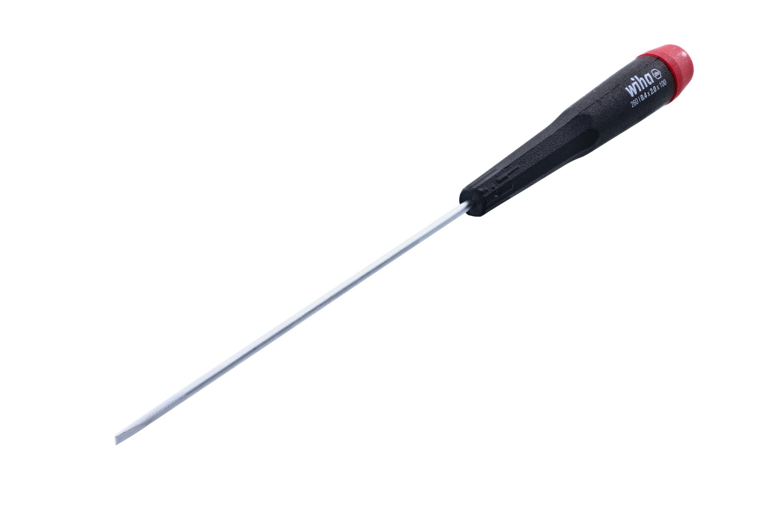 Wiha 26023 Precision Slotted Screwdriver 2.0mm x 100mm