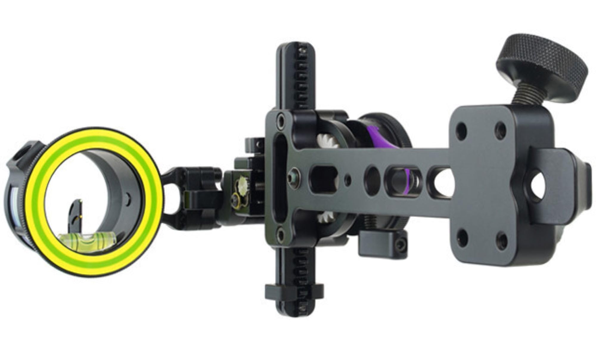 Spot Hogg Fast Eddie XL | Double Pin Bow Sight | Right/Left Handed | Pin Size .01/.019/.029 | Made in The USA (Right Handed, .019 Pin Diameter)