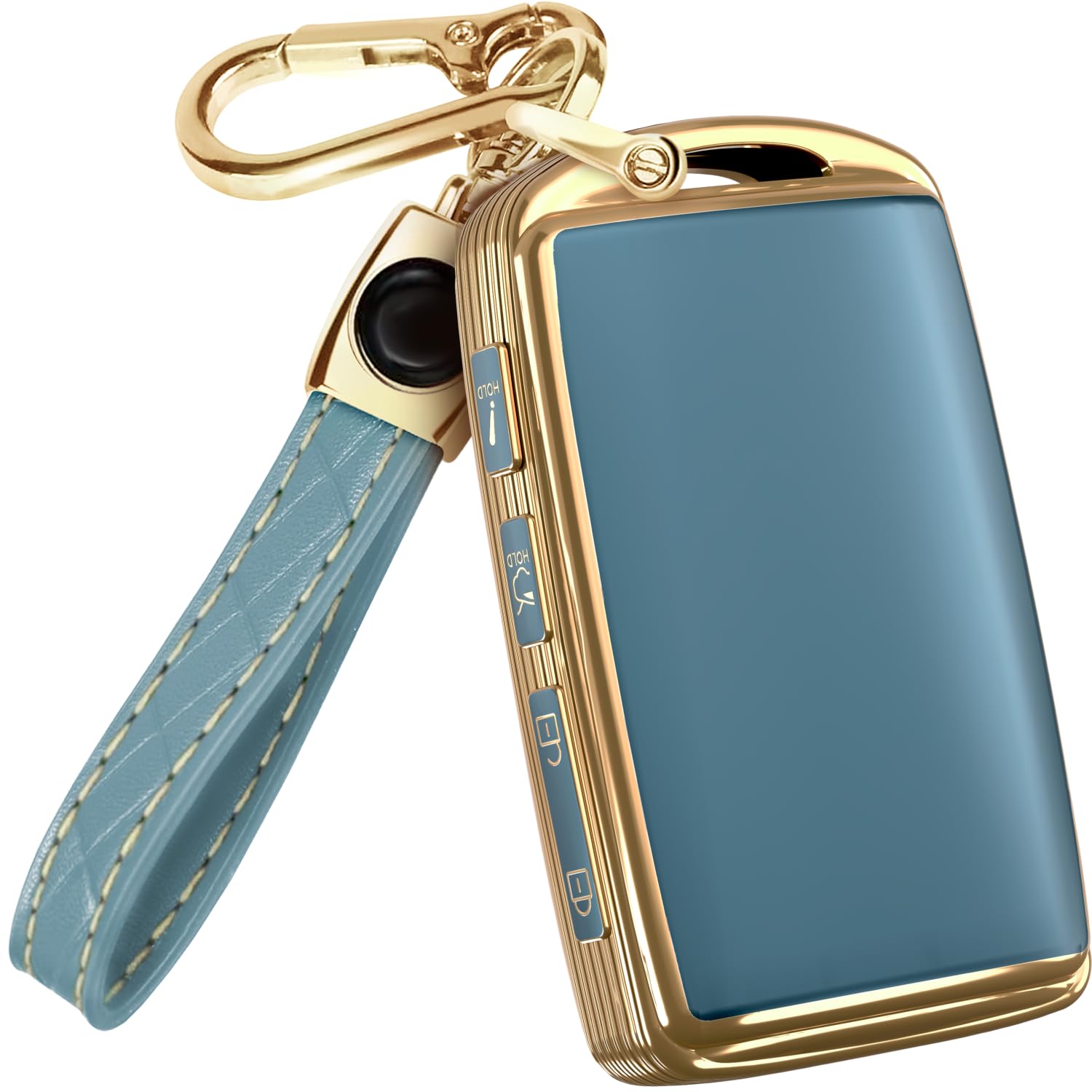 Lucrum Compatible with Mazda CX5 Key Fob Cover & Keychain