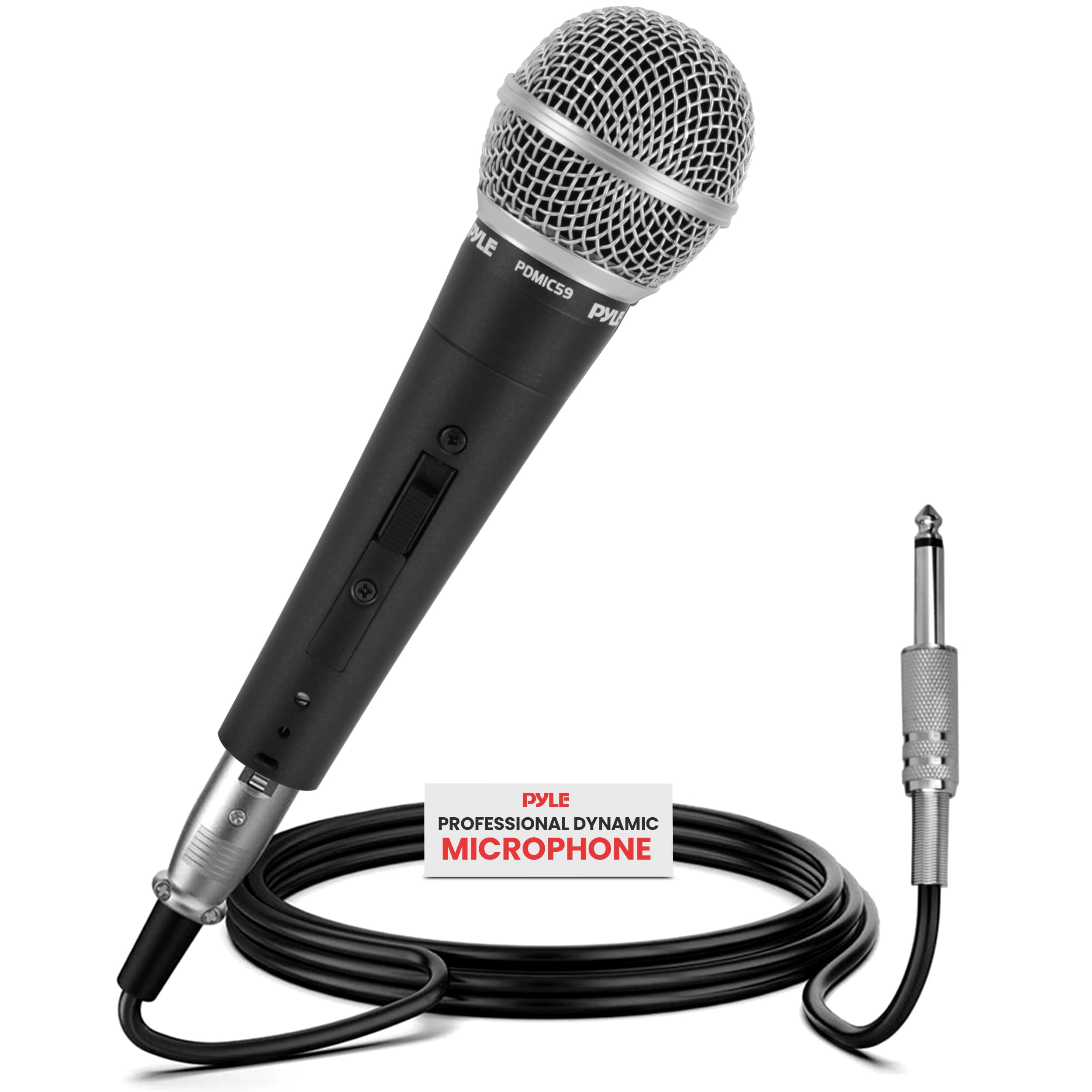 Pyle PDMIC59 Professional Dynamic Unidirectional Handheld Microphone