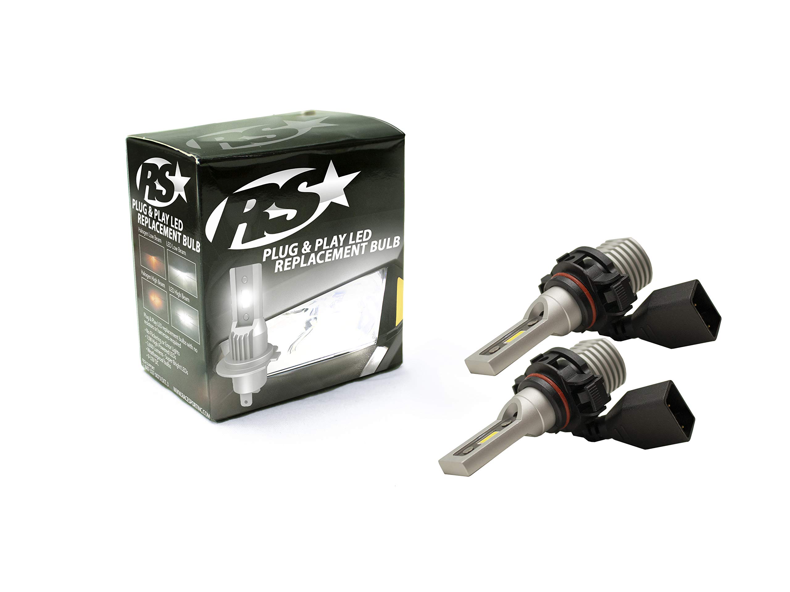 Race RSPNP5202 Sport Super Lux LED Headlights  Style 5202