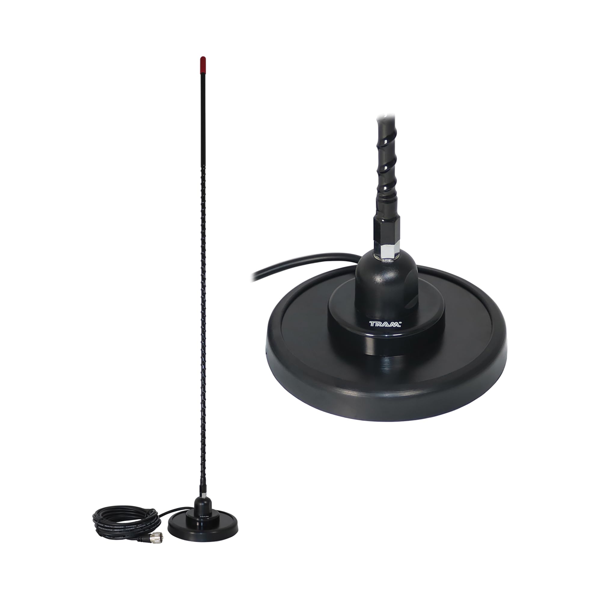 Tram 3-M-B-HC 5" Fiberglass Magnet-Mount CB Antenna Kit