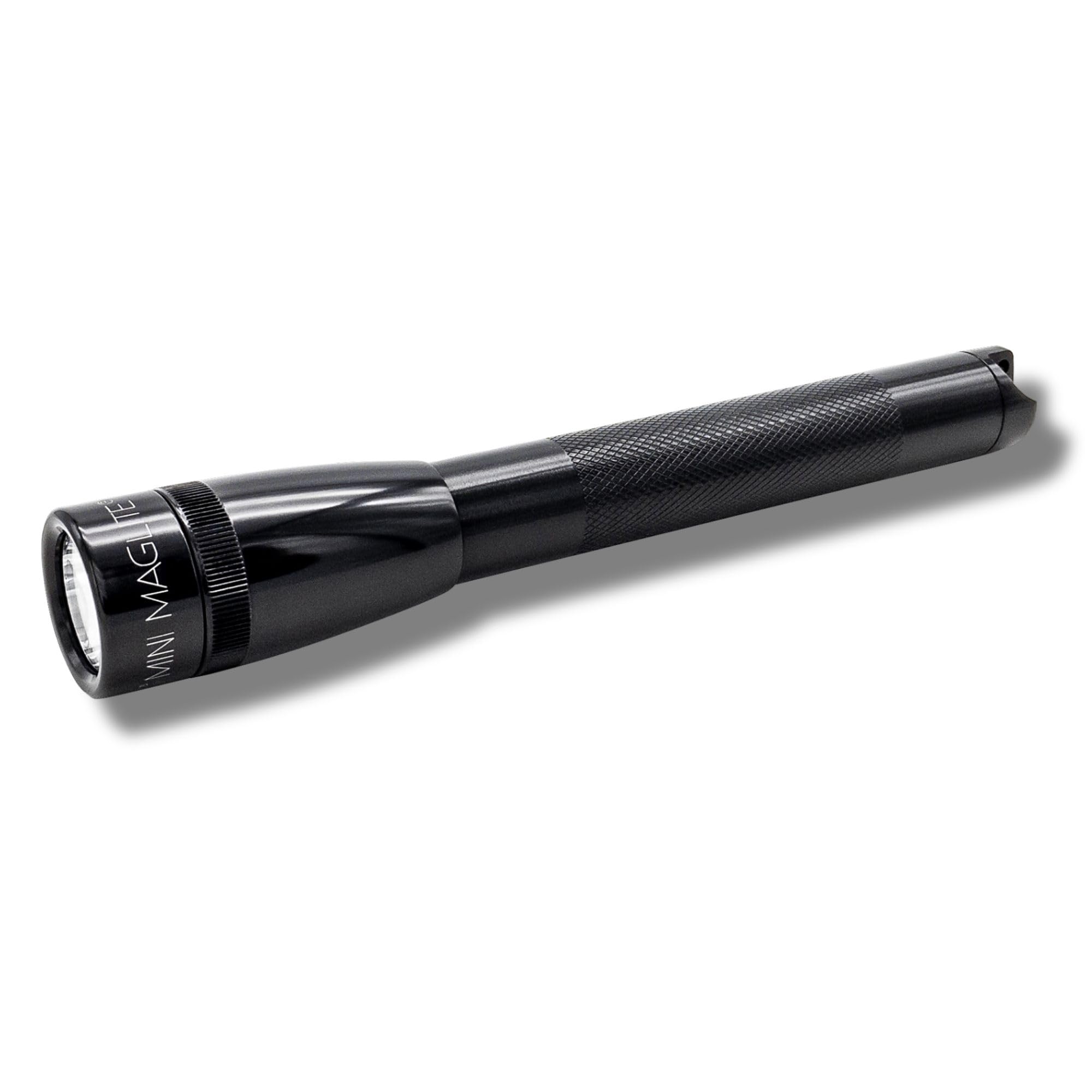 MagLite Mini MAG 2 AA LED Flashlight – 127 Lumens Compact Flashlight with Adjustable Beam, High/Low Modes, IPX4 Water-Resistant, Shock-Resistant Design, Alkaline Batteries Included (Combo Pack, Black)