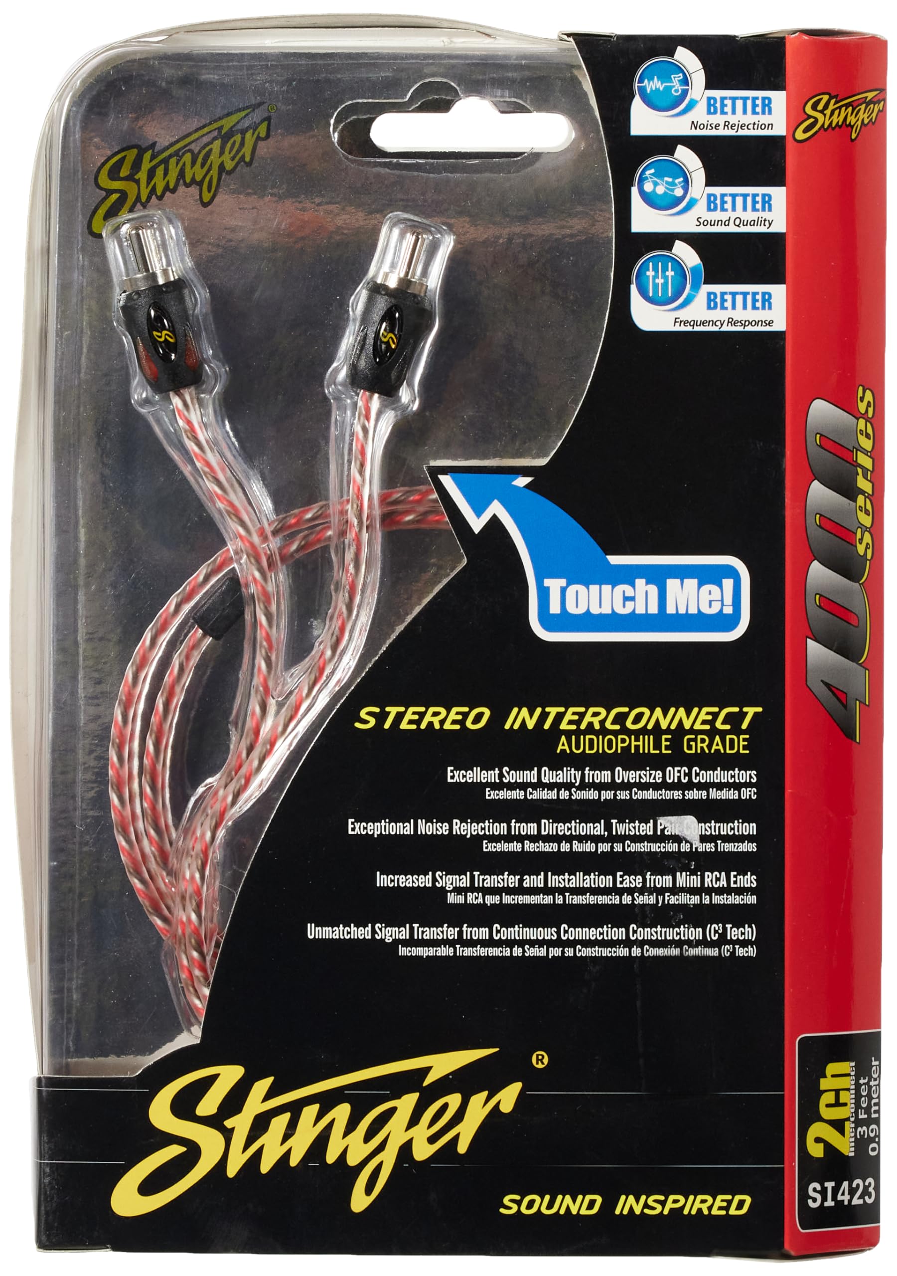 Stinger SI423 3Ft. RCA Cable