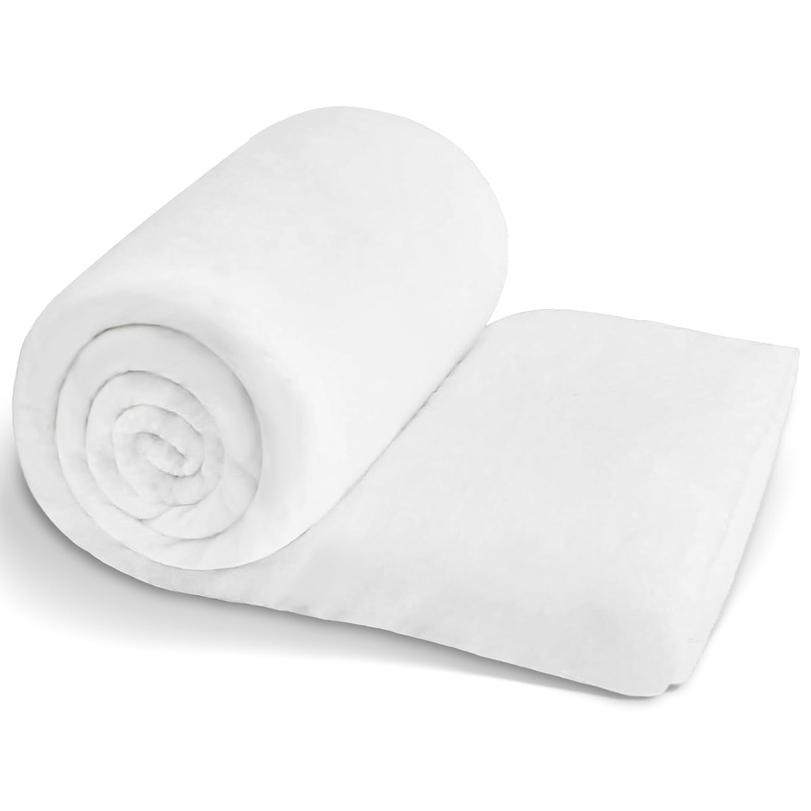 Dacron Polyester Cushions Wrap for Foam Padding, Batting for Upholstery,Quilt Batting by the Roll,200 GSM Upholstery Batting Medium Thick, Upholstery Batting, Cushions & DIY -48 inch * 59 Inch.