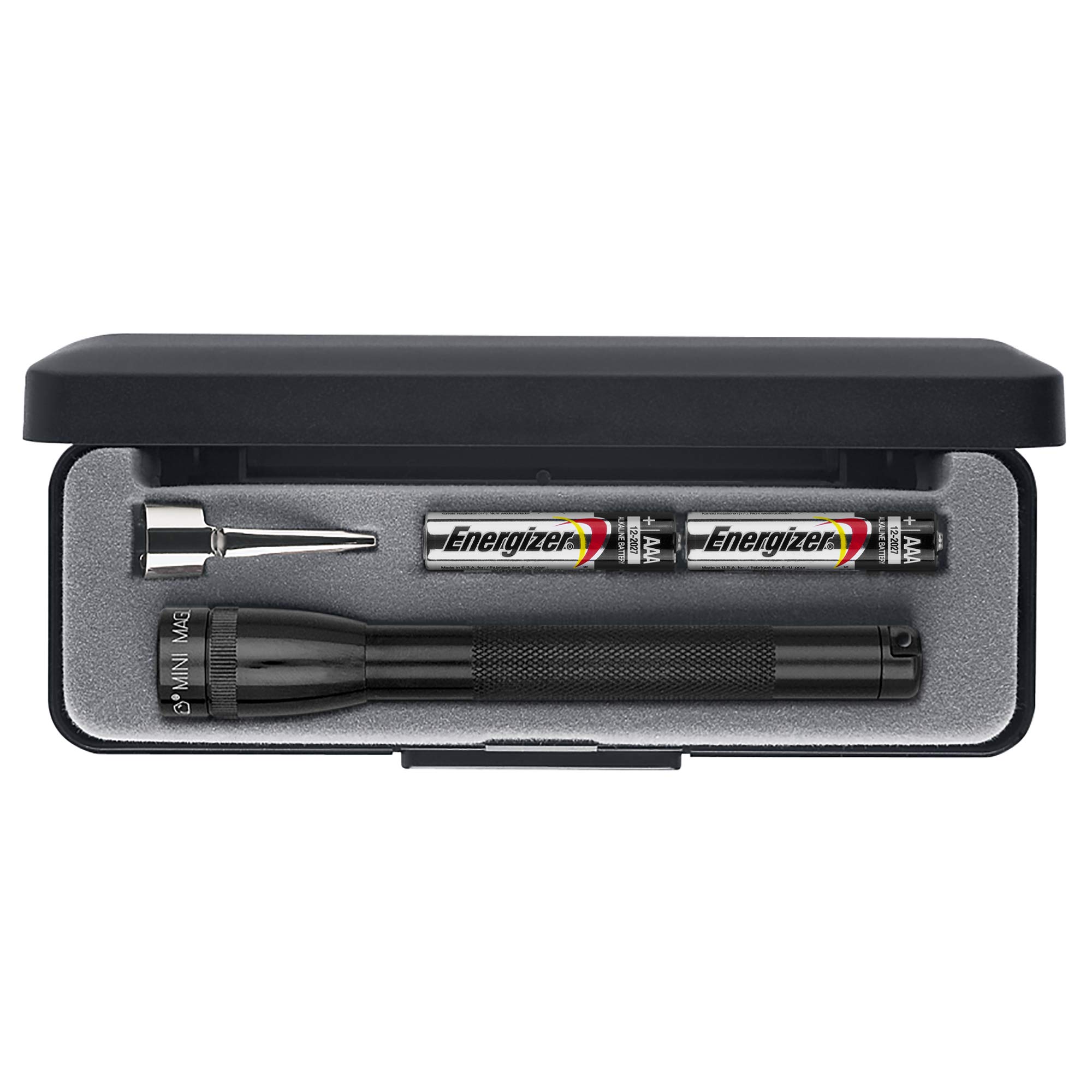 MAGLITE P32012 LED 2-Cell AAA Mini Flashlight, Black
