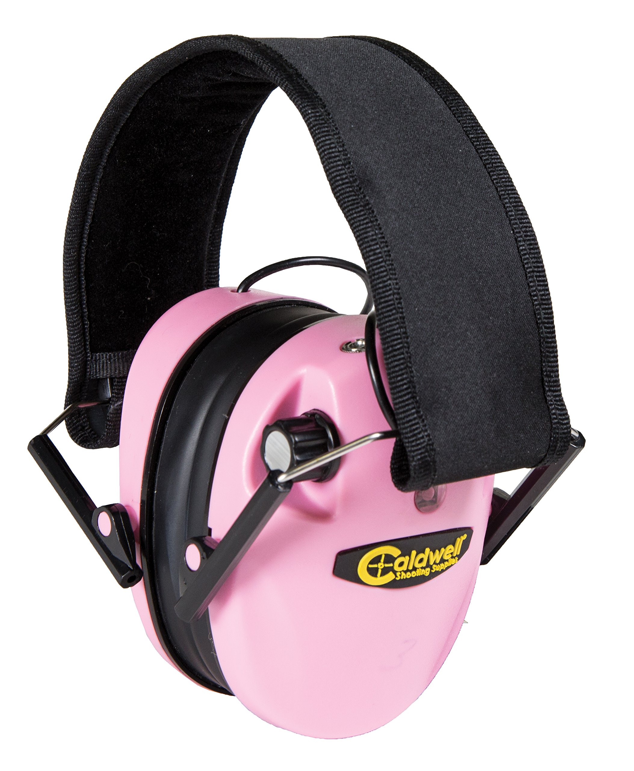 Caldwell 487111 EMax Low Profile Electronic Hearing Protection (Pink)