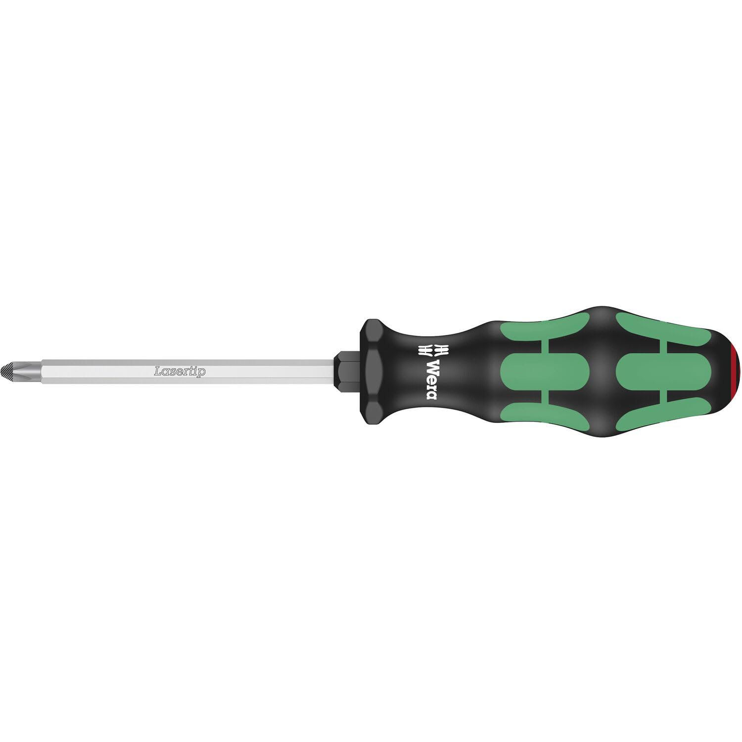 Wera 05008753001 Kraftform Plus 350 SK PH Phillips Screwdriver, Lasertip, PH 3 Head, 6" Blade Length