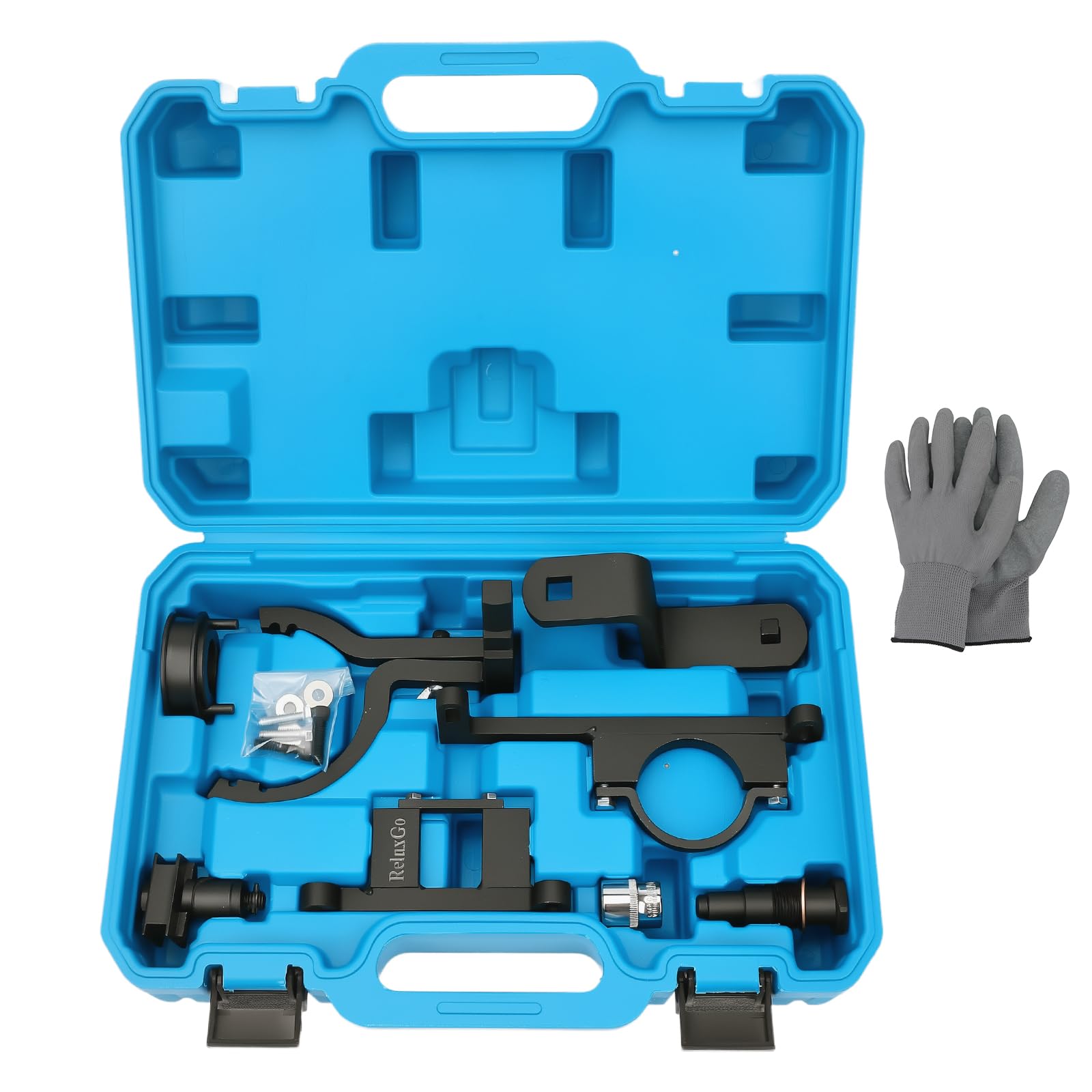 ReluxGo Camshaft Timing Tool Kit for Ford Land Rover Explorer Mustang Ranger Mercury Mountaineer Mazda L3 Mazda 4.0L V6 4015CC SOHC, with Carrying Case & Gloves