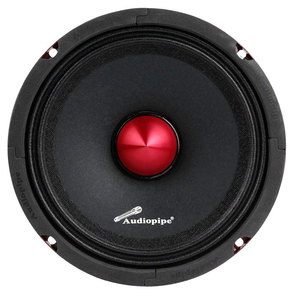Audiopipe APMB628PR Low Mid Frequency Loudspeaker 6" 200W Max Each