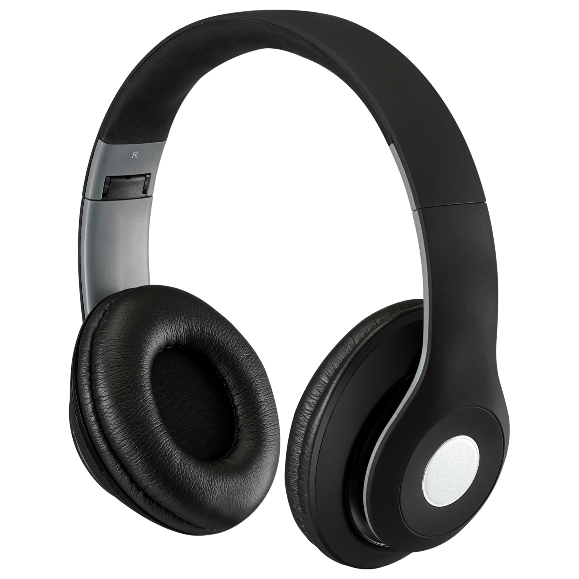 iLive IAHB48MB Bluetooth Over-the-Ear Headphones w/Microphone (Matte Black)