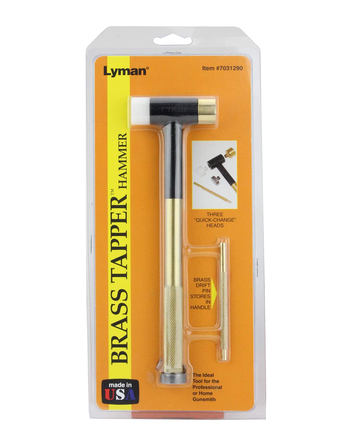 Lyman 7031290 Brass Tapper Hammer