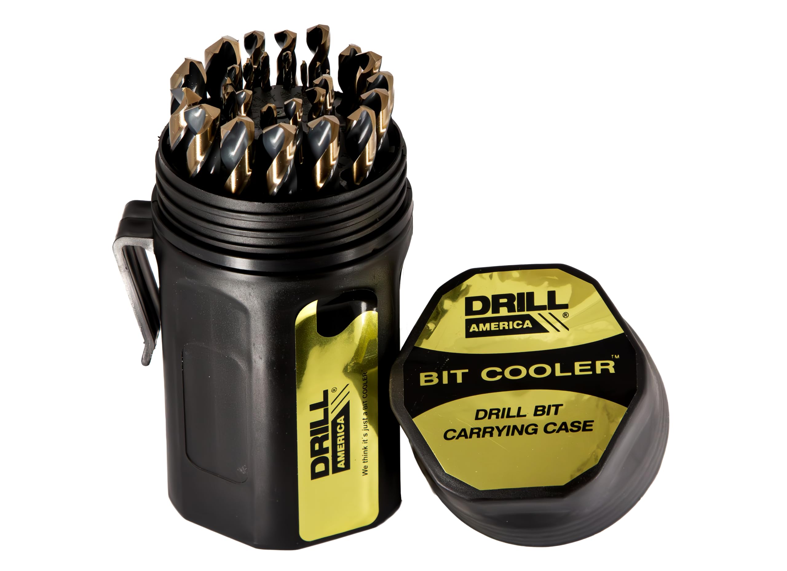 DRILL AMERICA KFD29JPC 1/16  1/2 High Speed Steel Jobber Drill Bit Set
