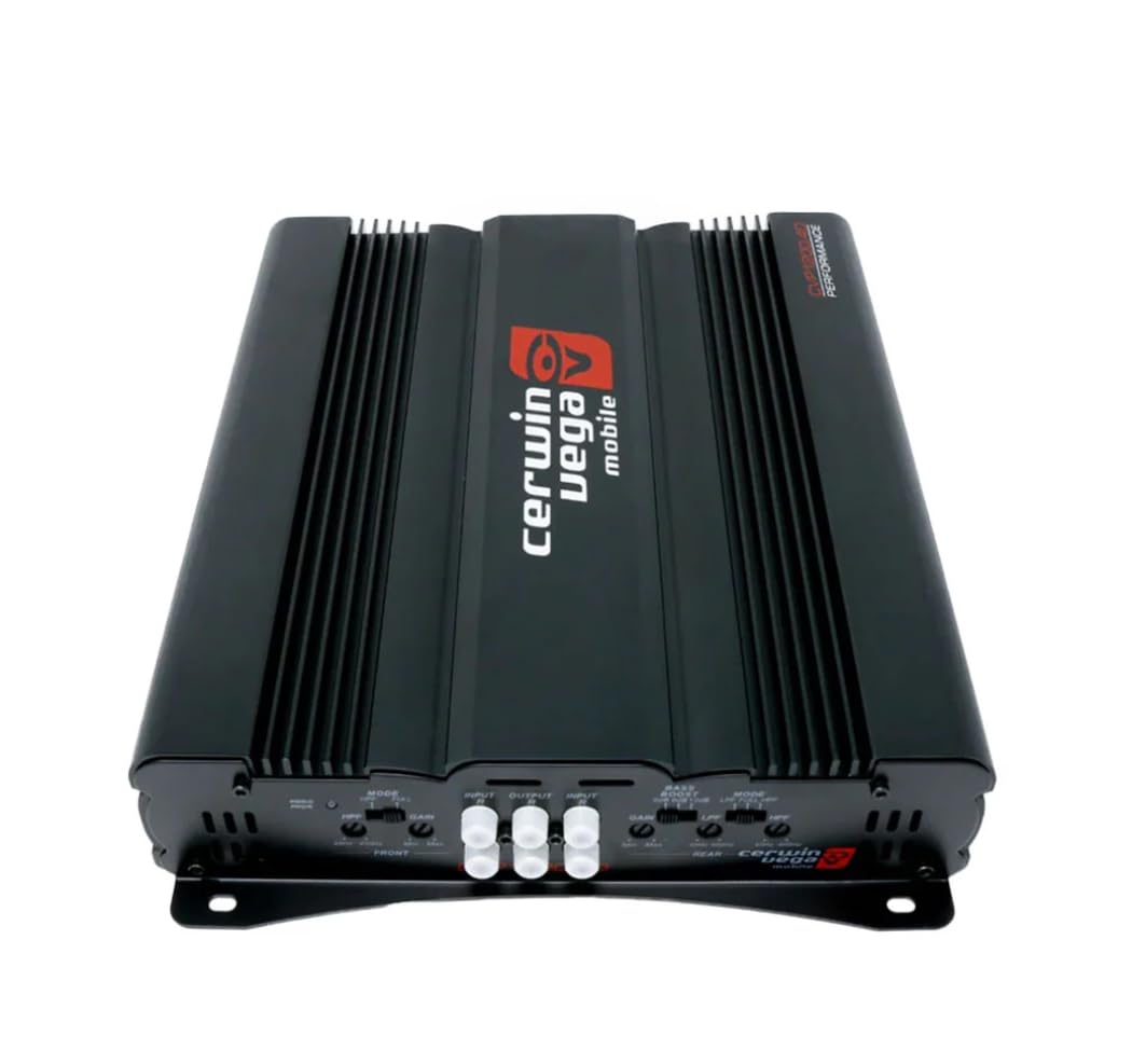 Cerwin-Vega Mobile CVP1200.4D Performance Series 1,200W 4-Channel Class D Amp