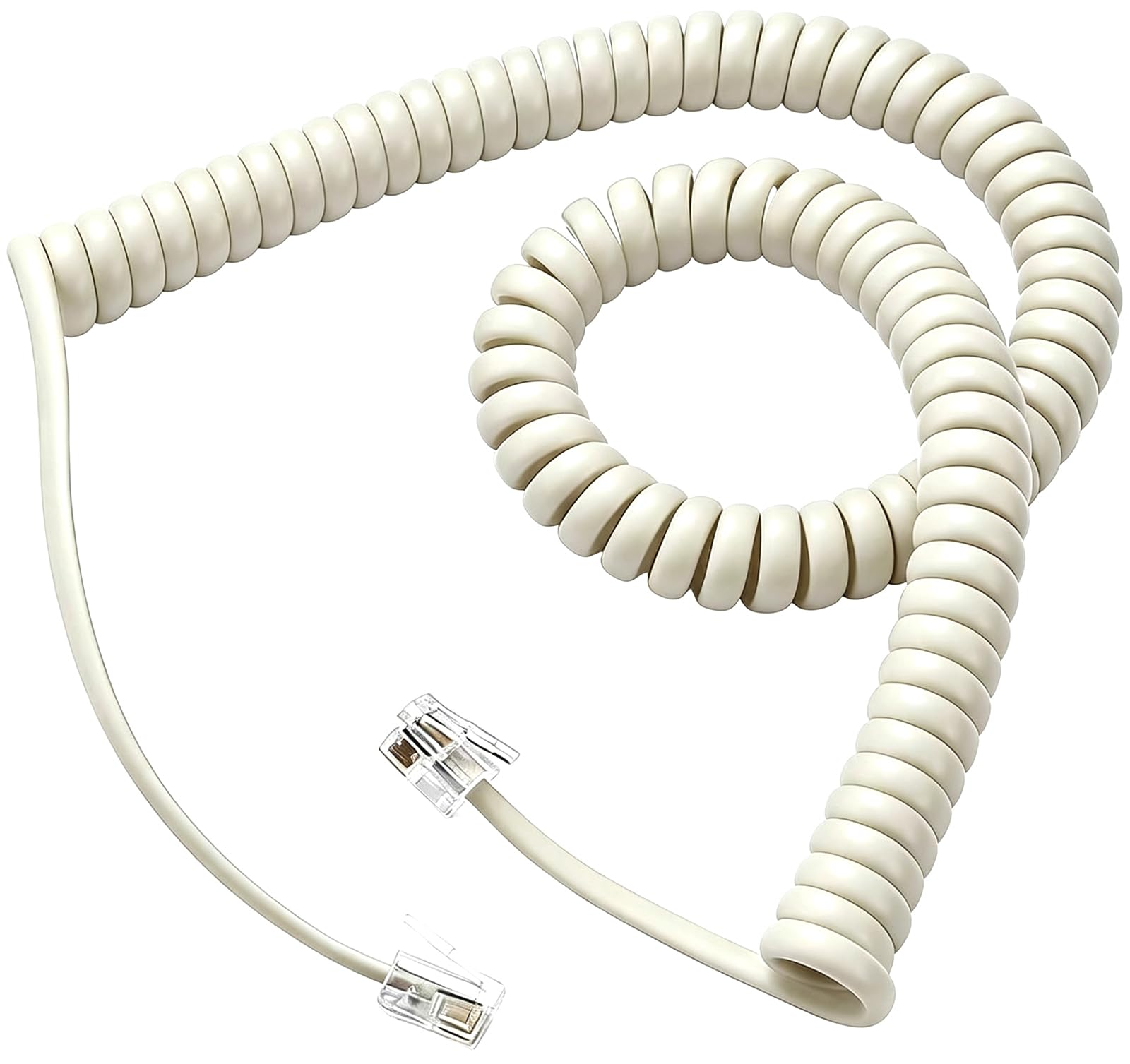 Comtrue Phone Cords for Landline, 2-Pack, Telephone Handset Cords