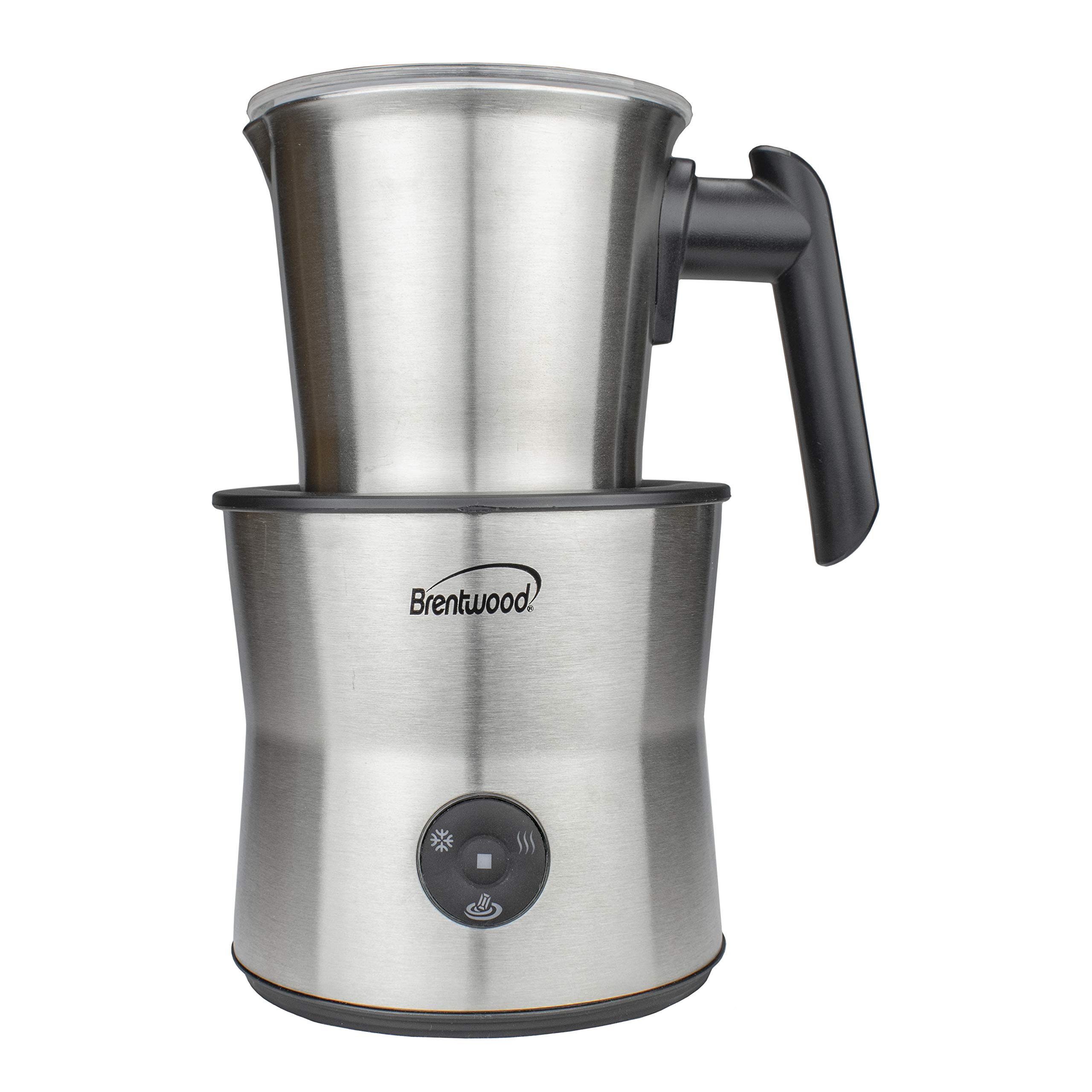 Brentwood Appliances GA-401S 15oz Cordless Milk Frother, Warmer & Hot Chocolate Maker