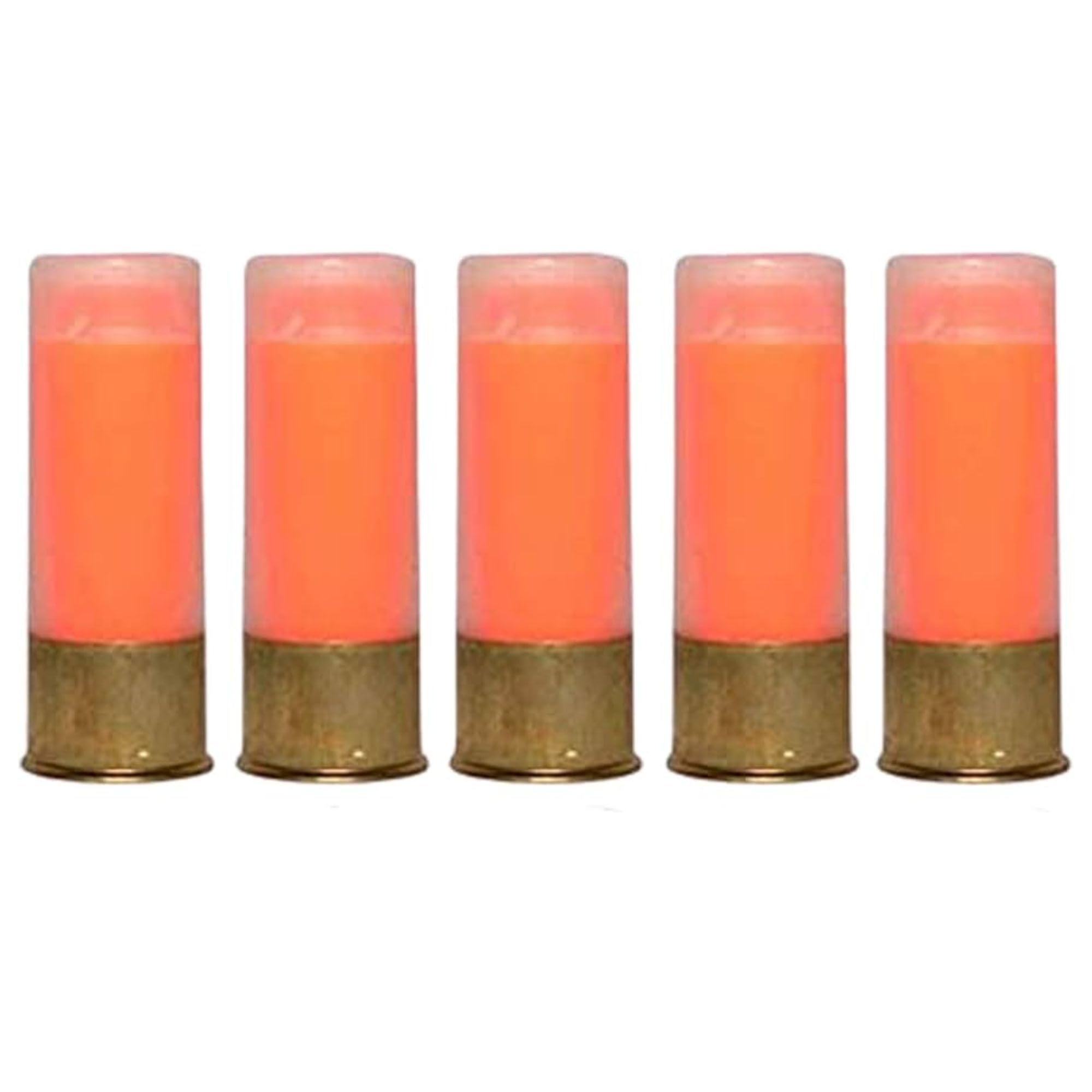 S.T. Action Pro 12 Gauge Snap Caps – 5 Pack Inert Training Dummy Rounds for Dry Fire, Reloading & Malfunction Drills – Brass Casing, Orange UV Insert – Veteran-Owned, Assembled in USA Safe & Reusable