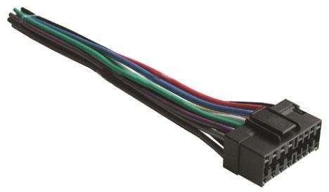Xscorpion JVC1609 16 Pin Wiring Harness for 2009+ JVC Radios