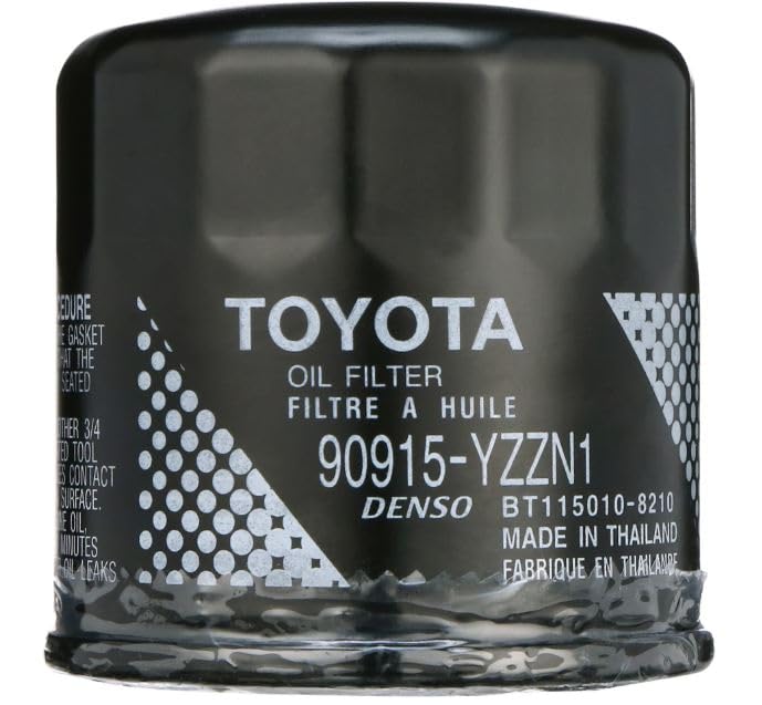 Toyota Genuine Oil Filter, 90915-YZZN1, OEM Engine Filter for Toyota and Lexus