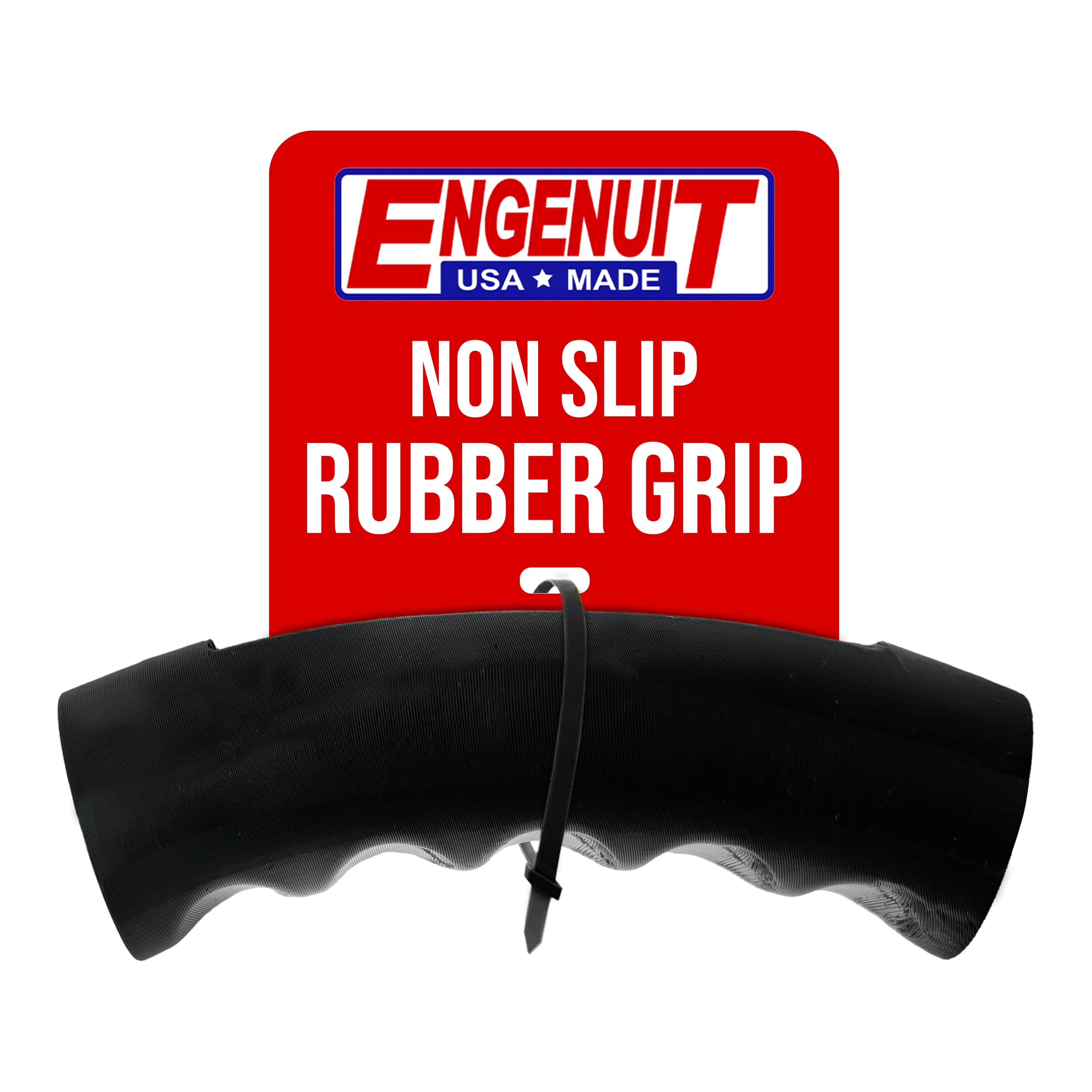 USA-Made Bucket Grip for 5 Gallon Buckets, Ergonomic, Durable Handle Grip for Heavy-Duty Buckets | Easy to Install, Comfortable for Gardening, Construction, DIY | Fits 5 Gal Handle