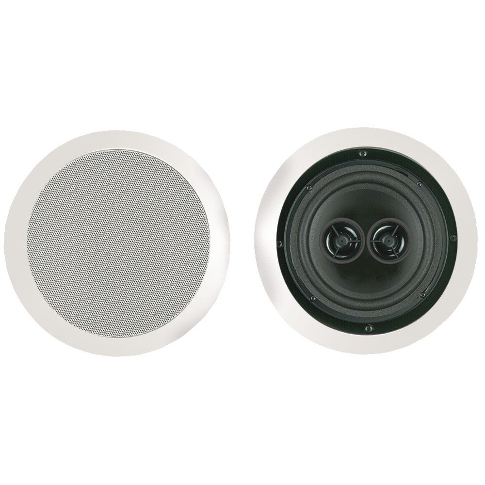 BIC AMERICA BICMSR6D Dual Voice-Coil Stereo In-Ceiling Speaker (6.5 Inch, 100W)