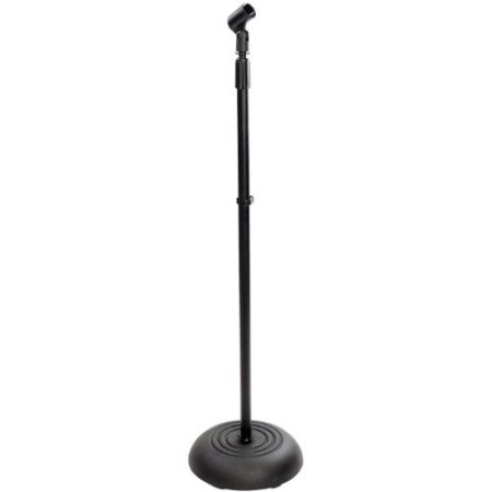 Pyle PMKS5 Compact Base Black Microphone Stand