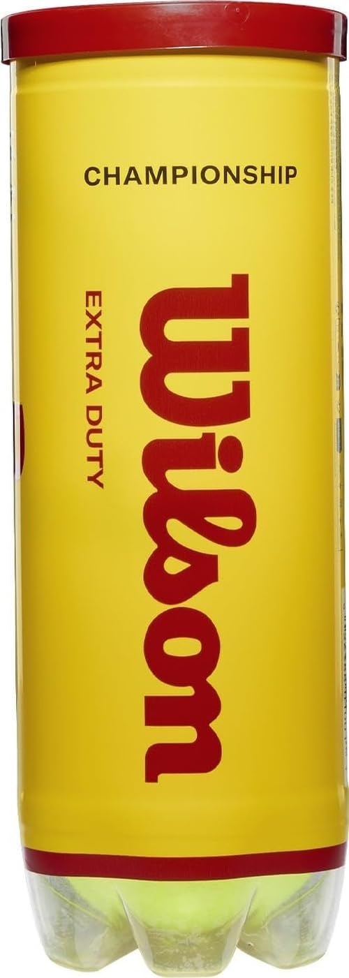 WILSON Championship Tennis Balls - Extra Duty, Single Can (3 Balls)