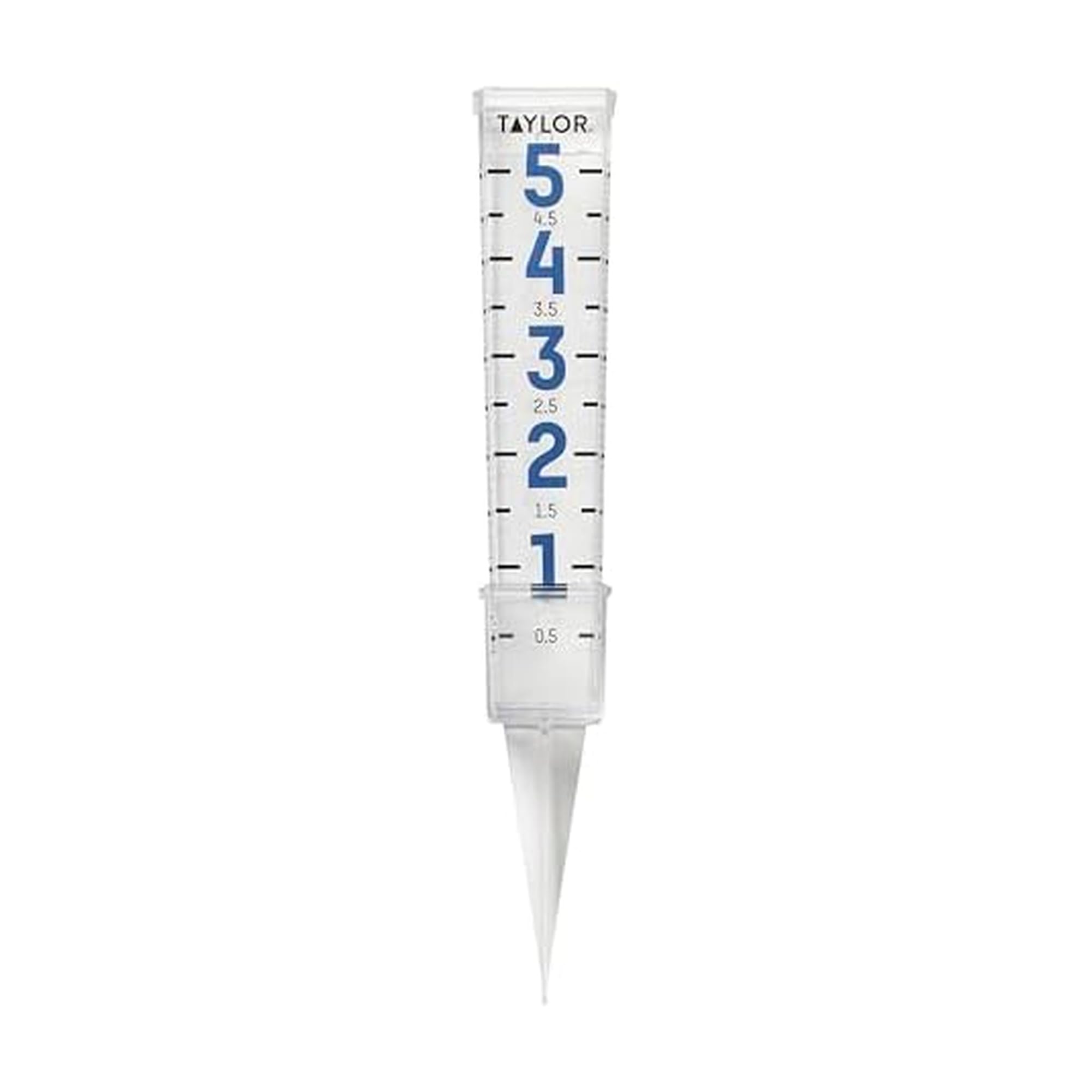 Taylor Rain Gauge Outdoor 5 Inch Capacity with Reflective Printing