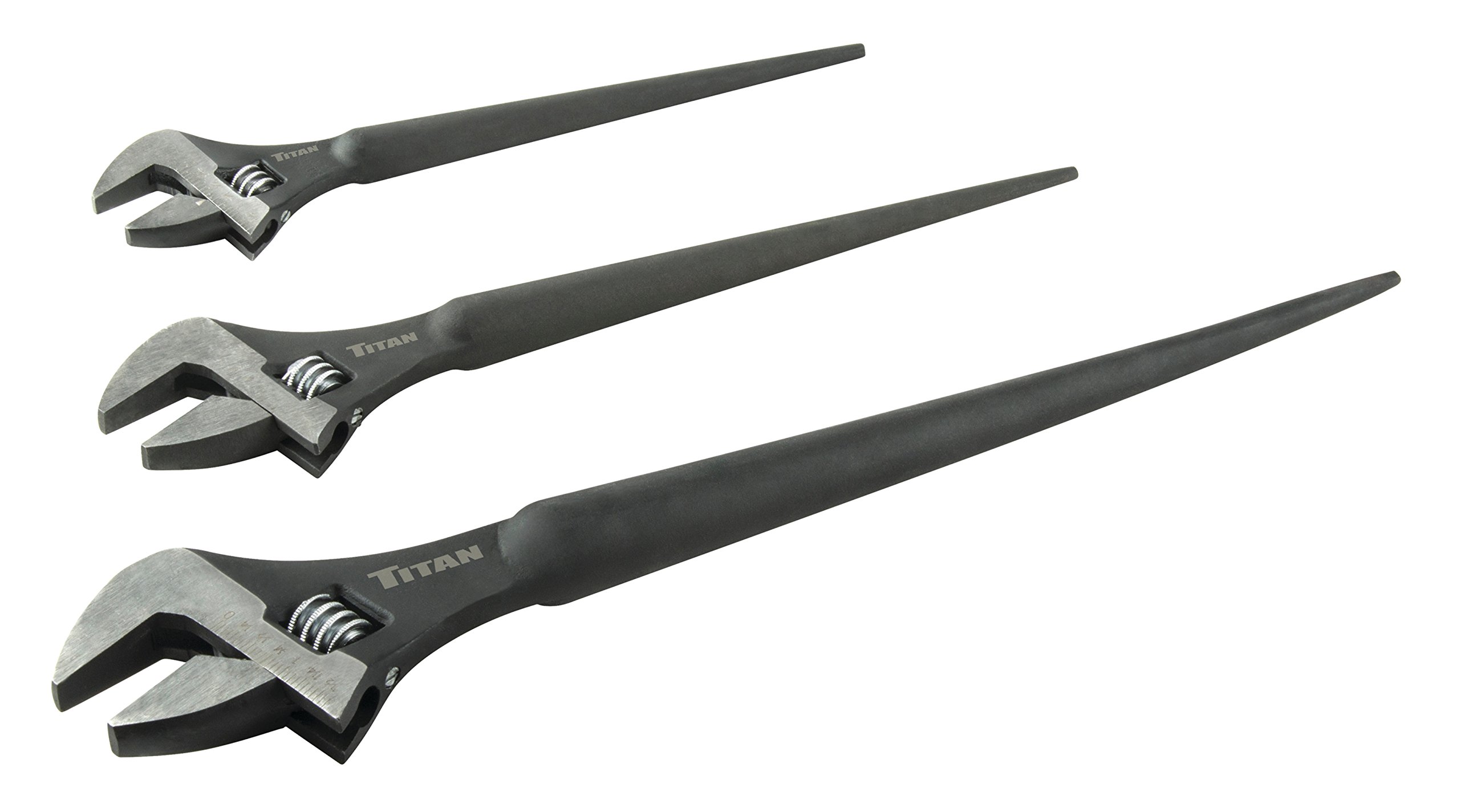 Titan 223 Tool 3 pc Adjustable Spud Wrench Set