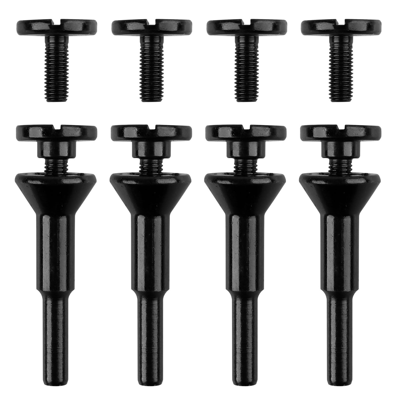 AOKLIT 4 Pack Cut Off Wheel Mounting Mandrel Holder 3/8" & 1/4" Arbor Hole