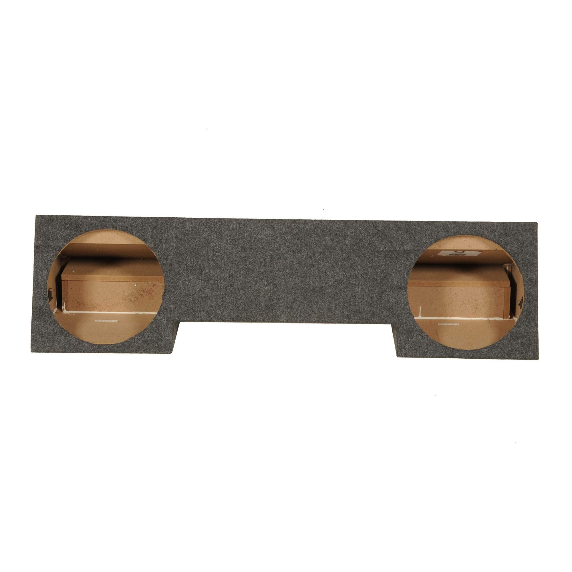 Q Power DODGE12 2hole 12" Subwoofer Box for 1996-2001 Dodge Ram Xcab