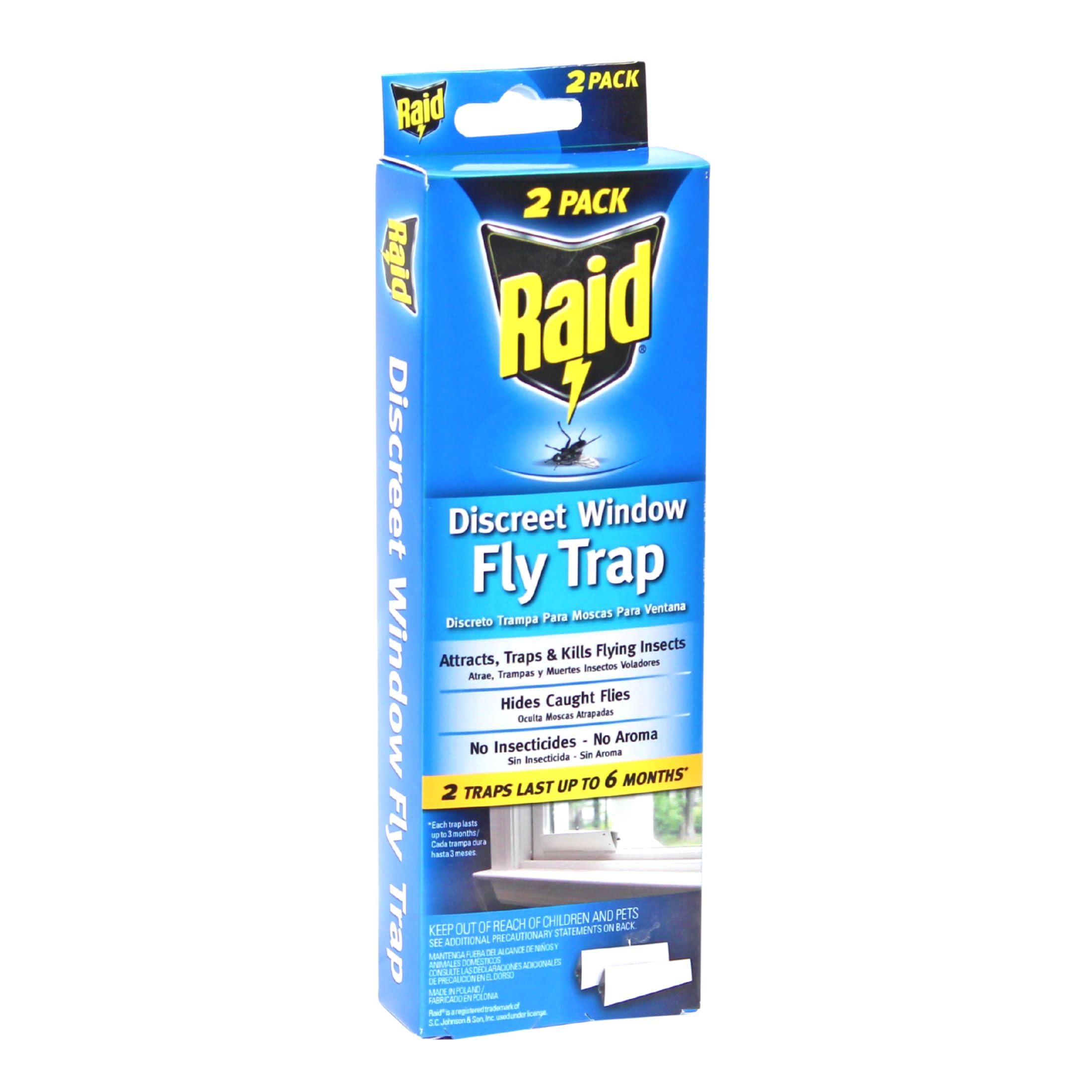 RAID FLYHIDE-RAID Discreet Window Fly Trap