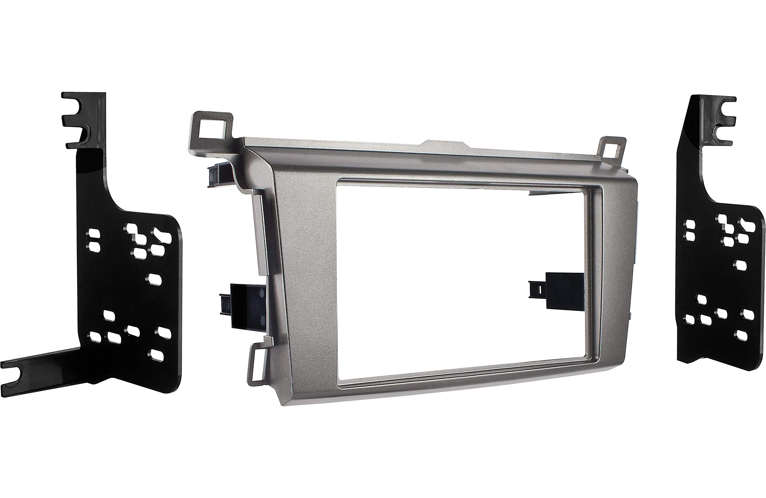 Metra 95-8242G 2DIN Install Kit in Gray for 2013 through 2018 Toyota RAV4