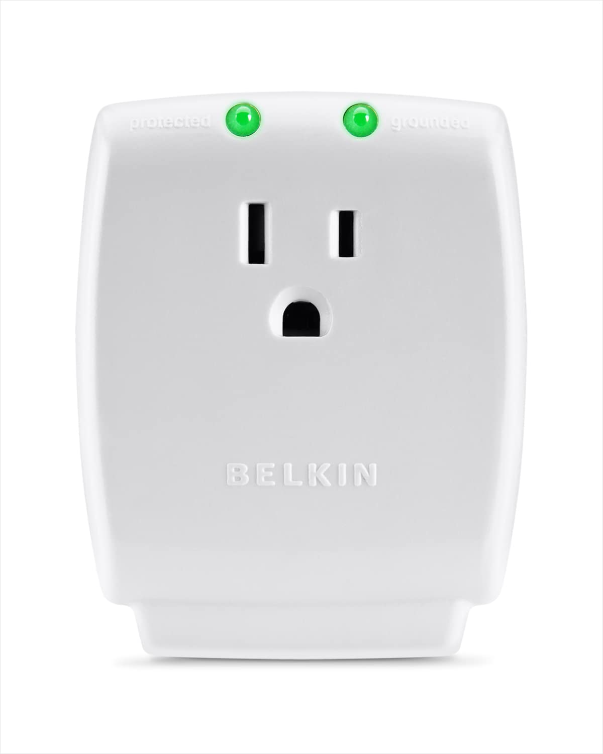 Belkin 1-Outlet Surge Protector, 885J, Wall-Mountable