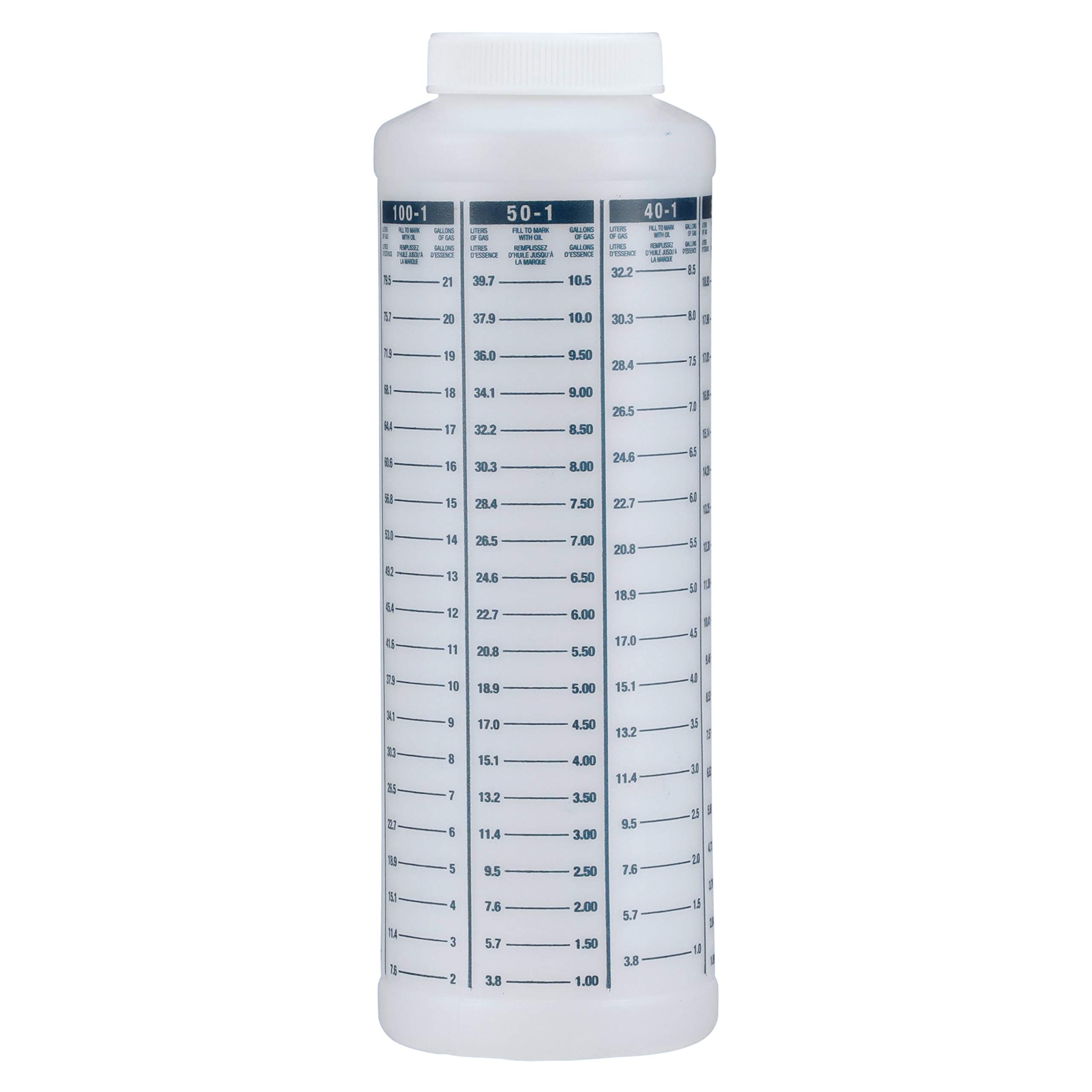 Attwood Fuel and Oil Mixing Bottle 1 Quart Wide Mouth