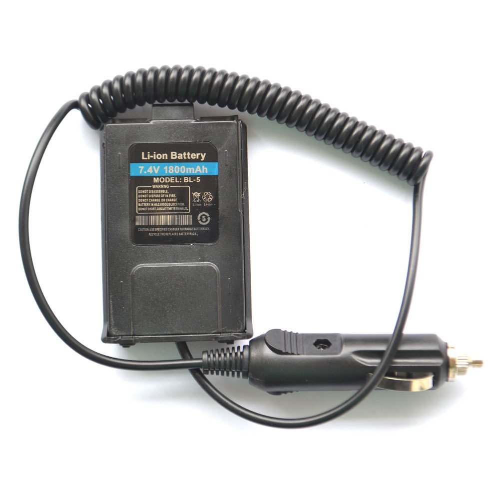 Battery Eliminator Car Charger for BAOFENG UV-5R UV-5R+ UV-5RA UV-5RA+ UV-5RB UV-5RC UV-5RD UV-5RE UV-5RE Plus