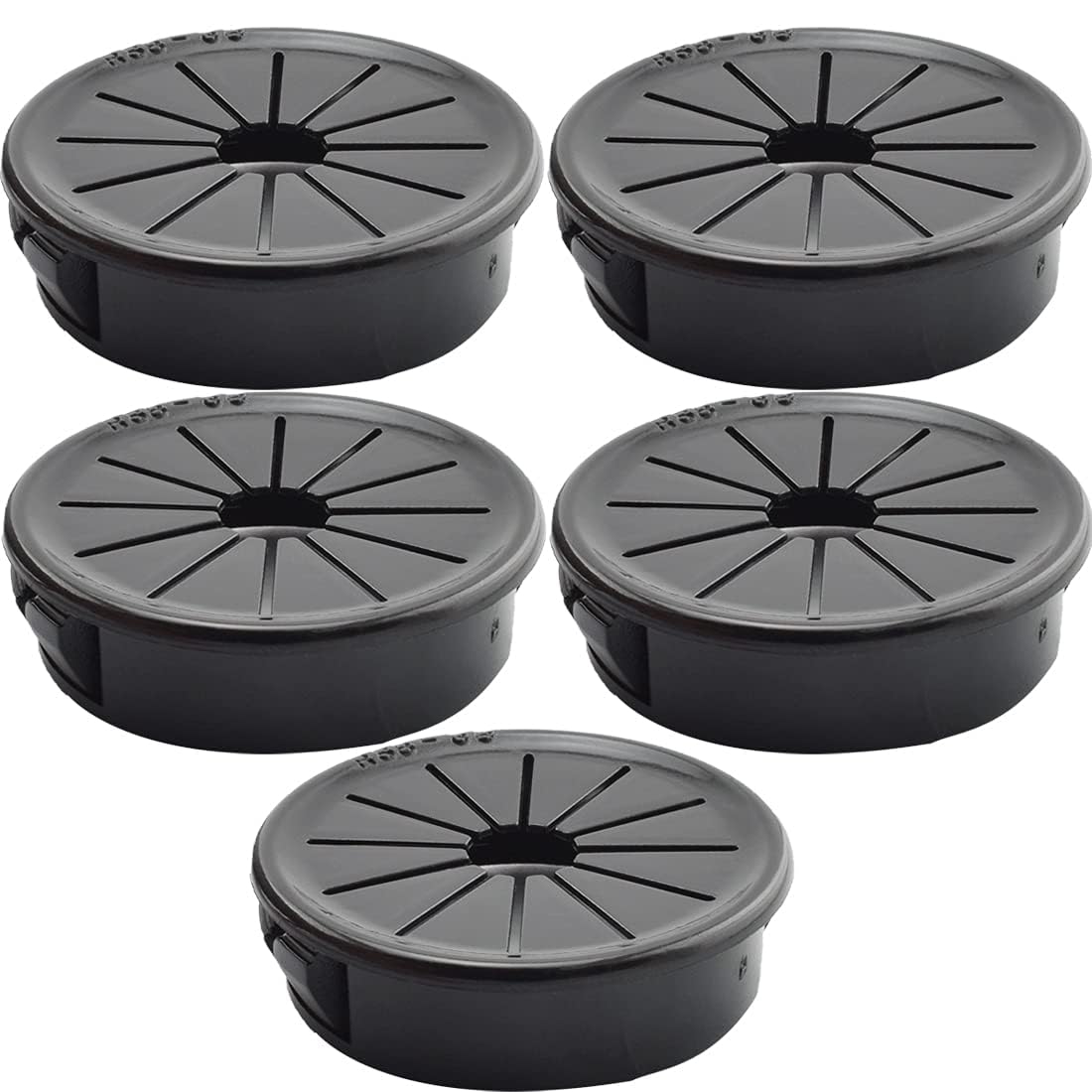 Aifeier ET 5PCS 1-1/2 Inch(37.5mm) Cable Grommets Petal-Shaped