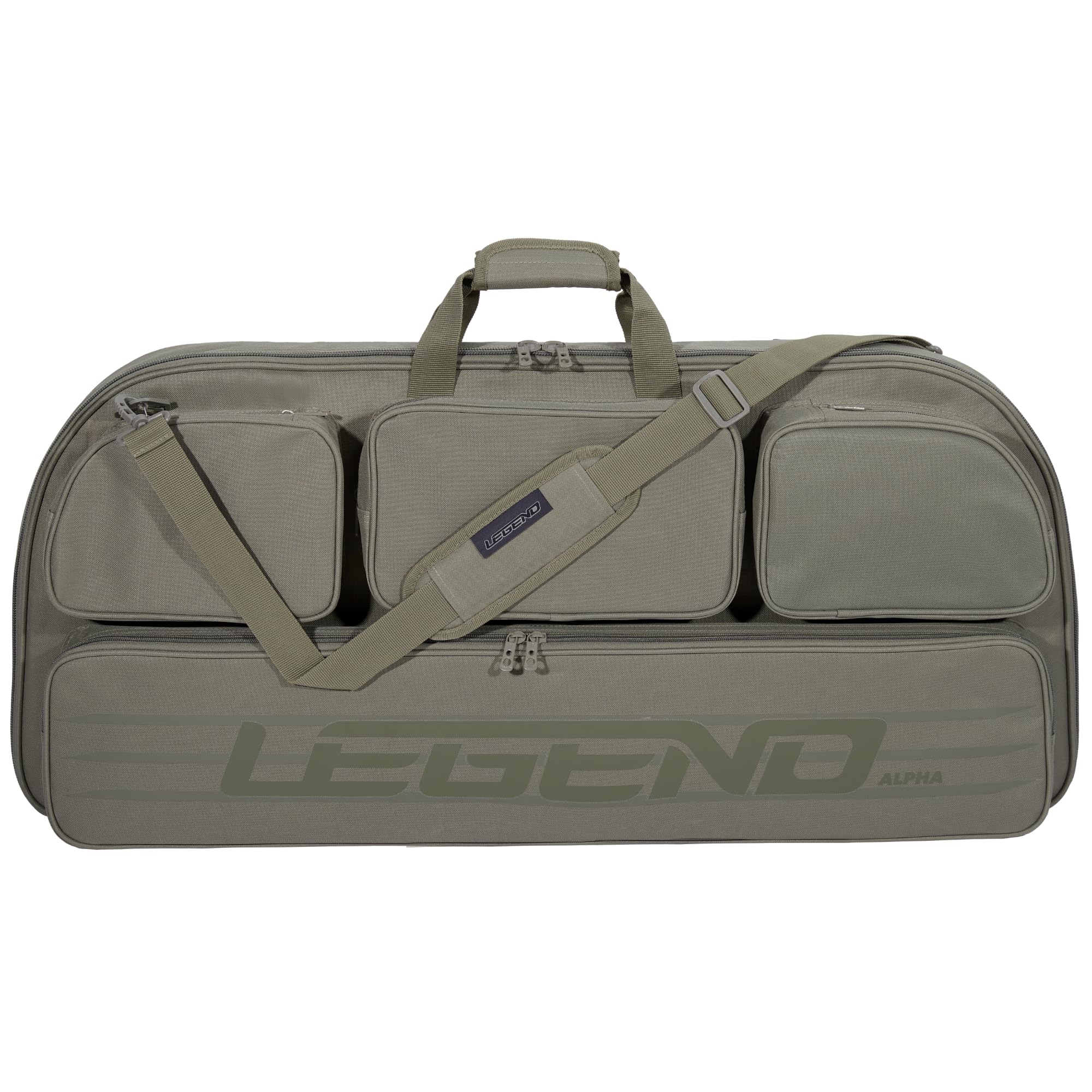Legend Alpha Compound Bow Case, Soft Padded Archery Bow Case - Army Green