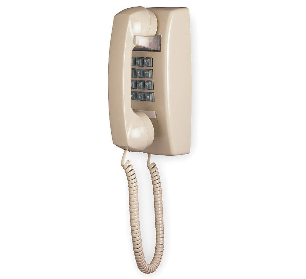 Cortelco 2554-V-AS 255444-vba-20m Wall W/ Volume Ash