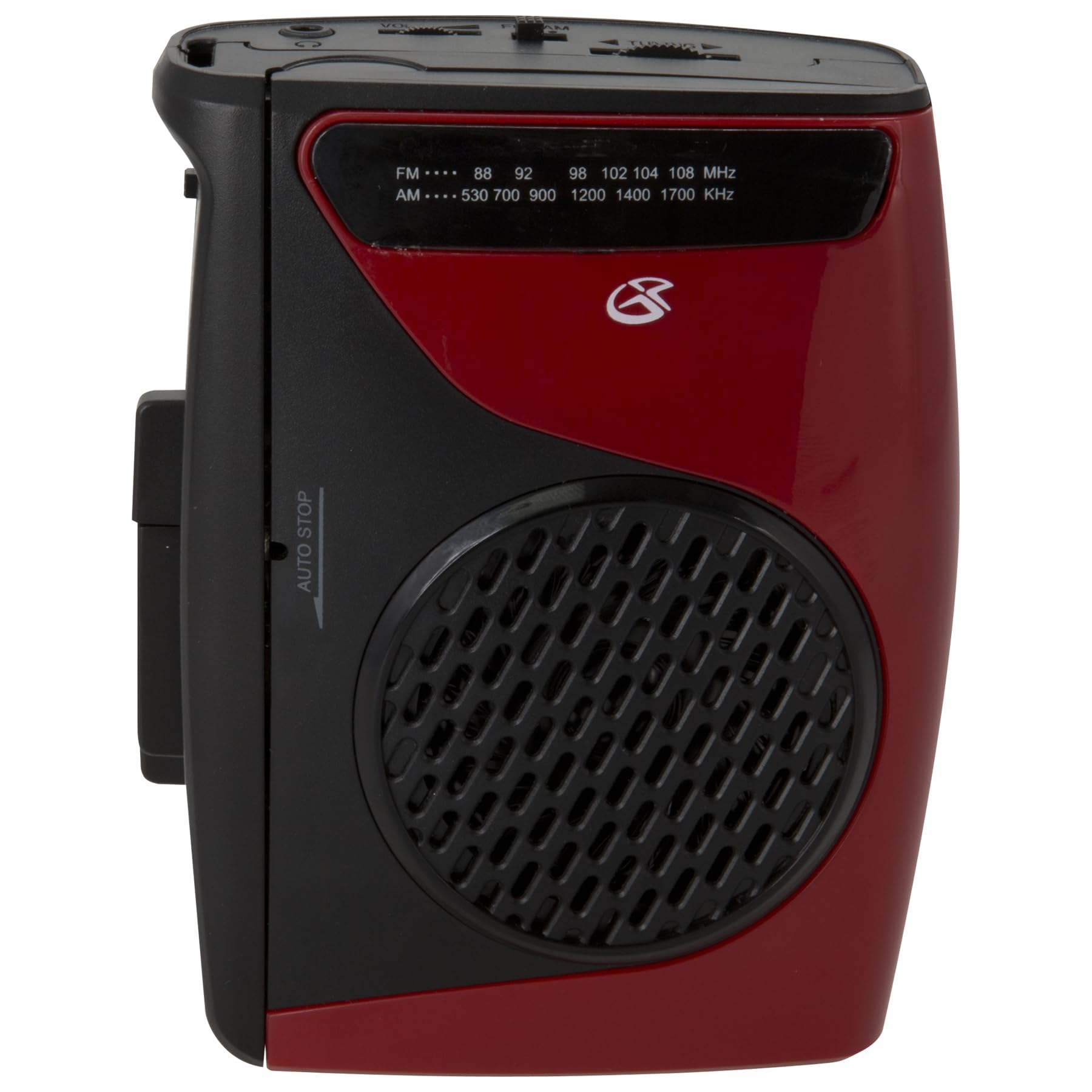 GPX CAS337B Cassette Player w/AM/FM Radio