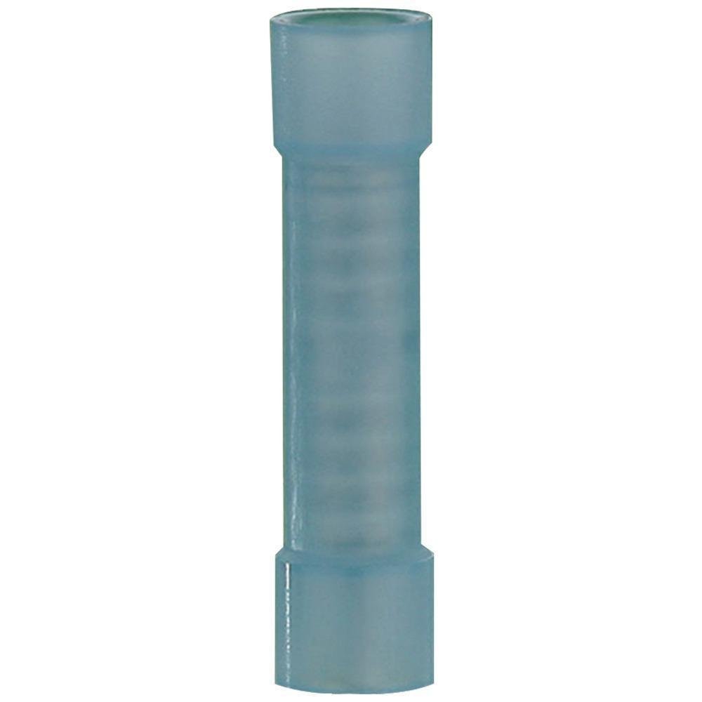 Install Bay BNBC Butt Connector 16-14 Gauge, Blue (100-Pack)