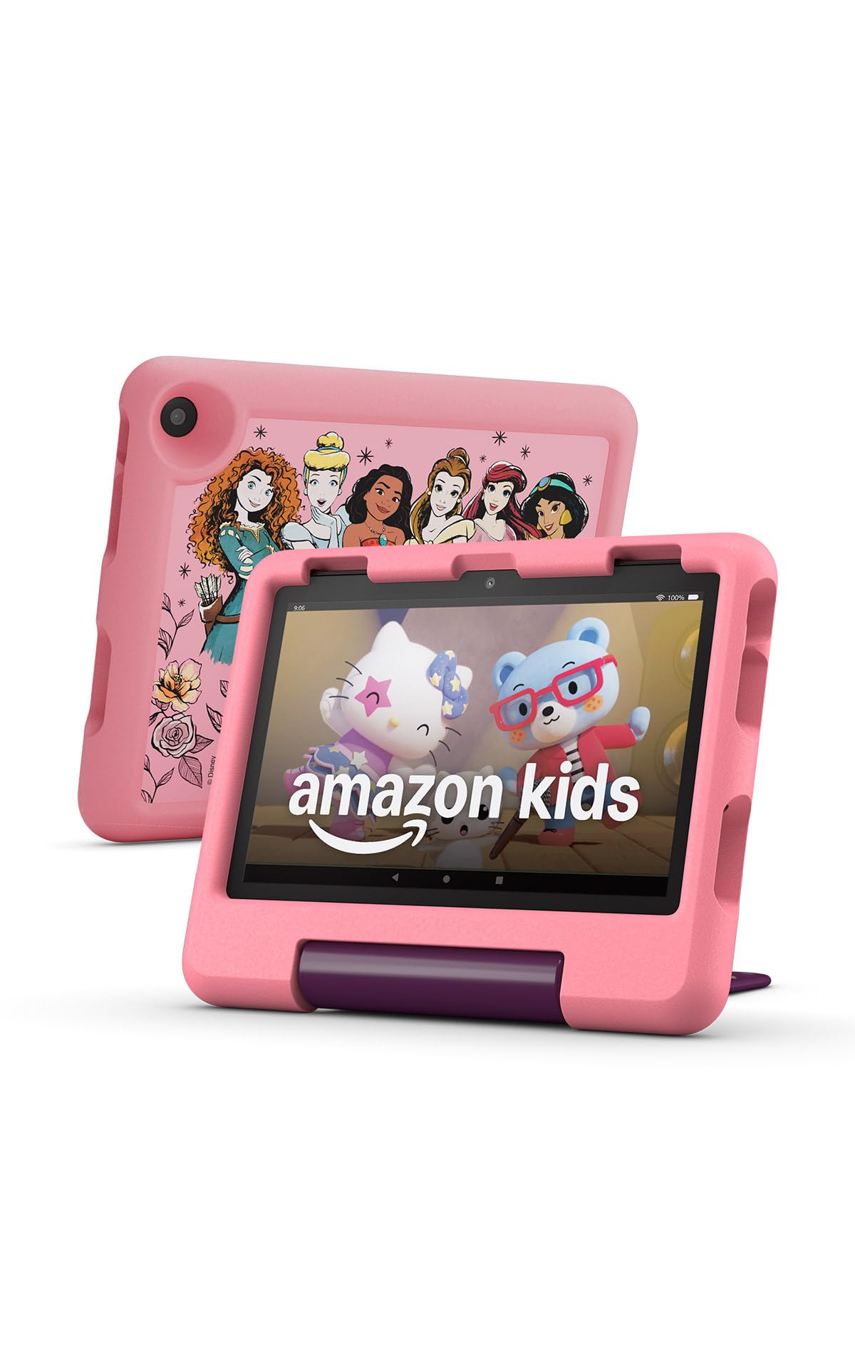 Amazon Fire HD 8 Kids tablet (newest model), ages 3-7. With bright 8" HD screen. Includes ad-free and exclusive content, parental controls and 13-hr battery, 32GB, Disney Princess