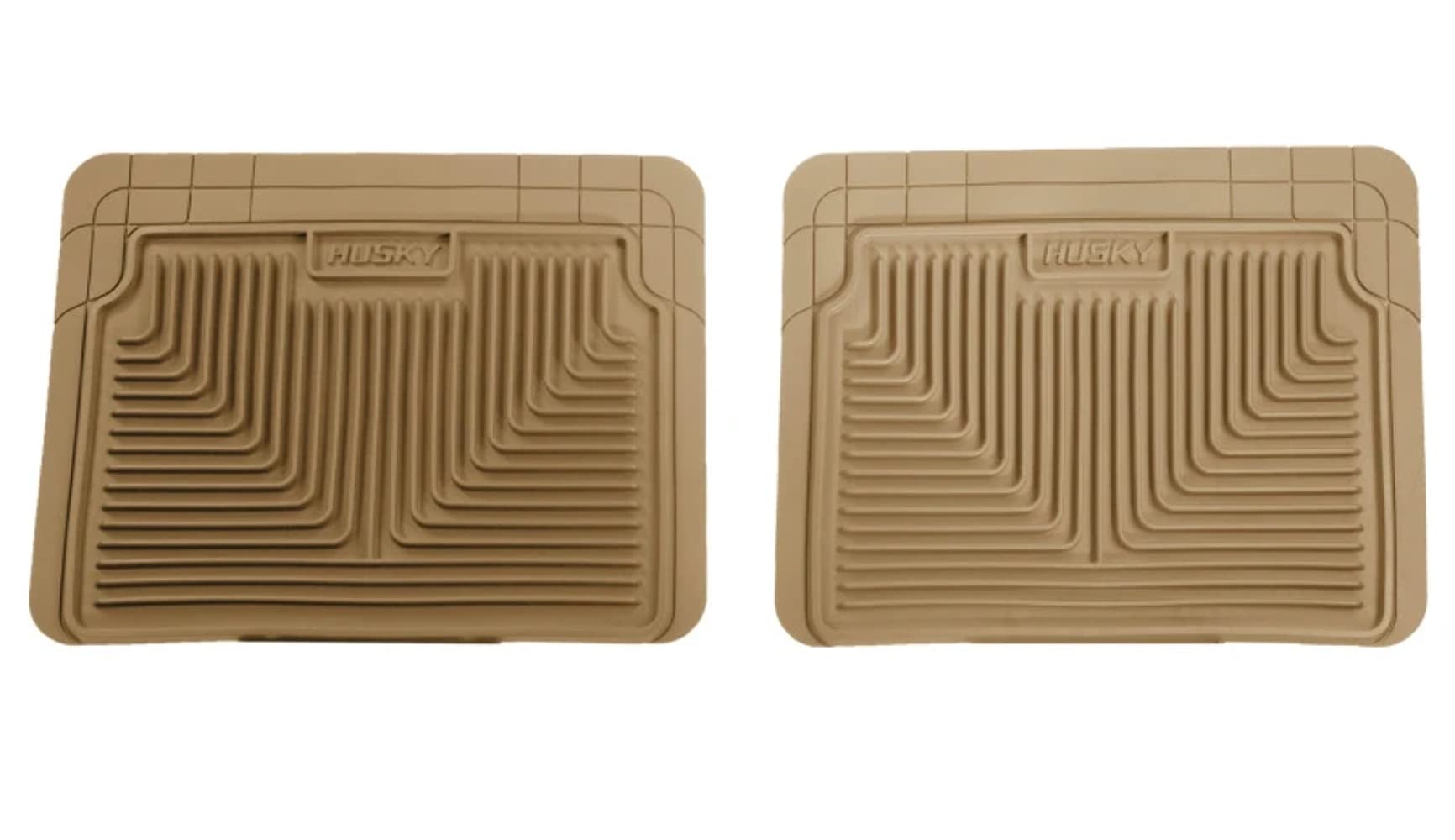 Husky 52023 2nd/3rd Seat Floor Mats For 97-99 Cl 01-03 Cl 94-01 Integra Tan