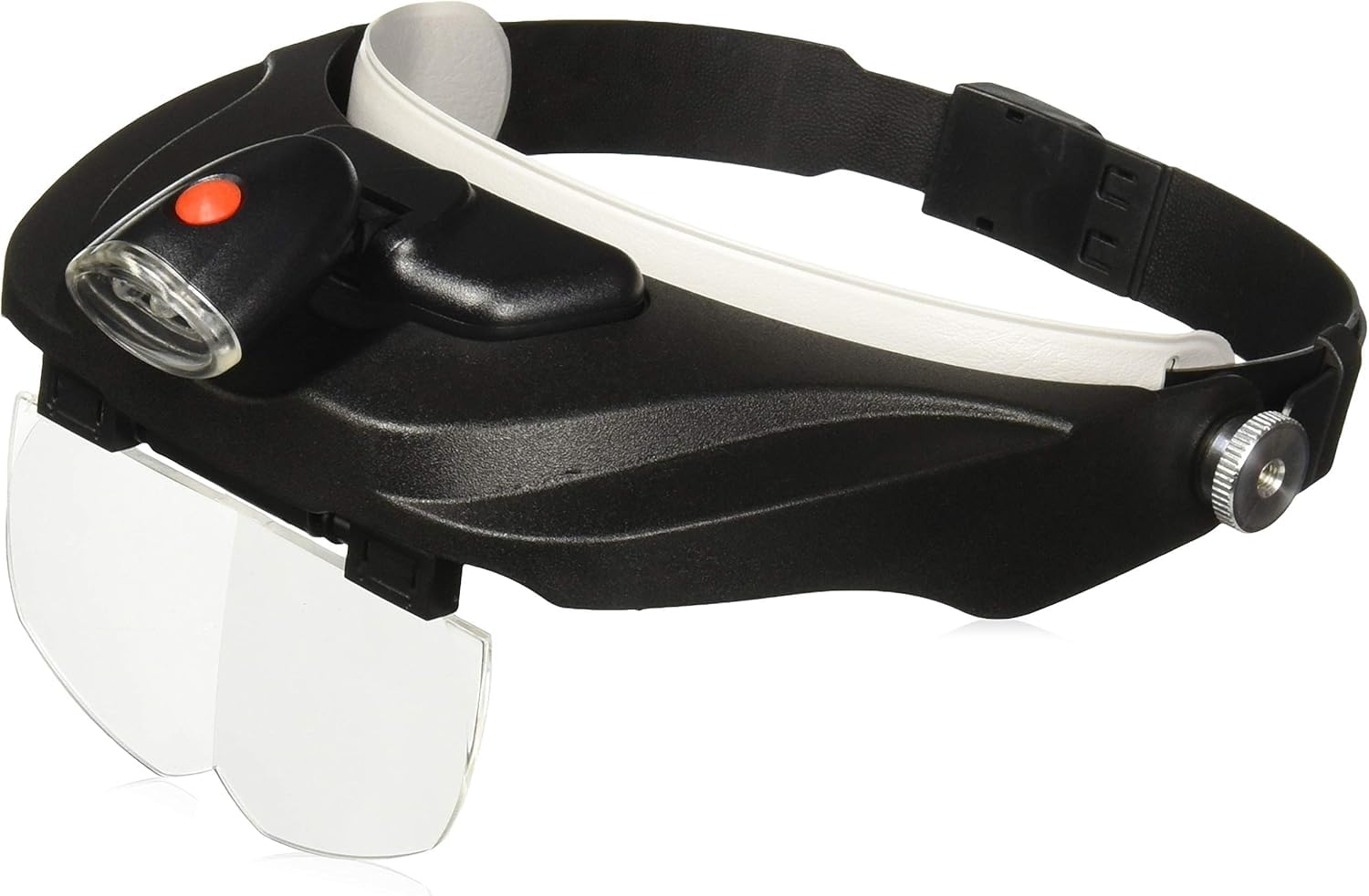 Carson CP60 LED Lighted Head Visor Magnifier 1.5x2x2.5x3x