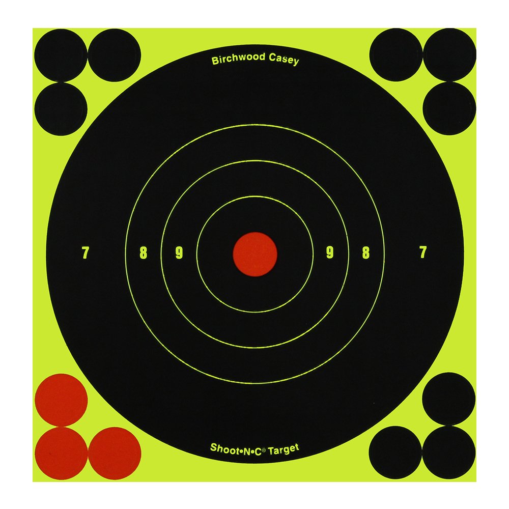 Birchwood Casey BC34550 ShootNC 6 Bulls-Eye (60 Targets  720 Pasters)