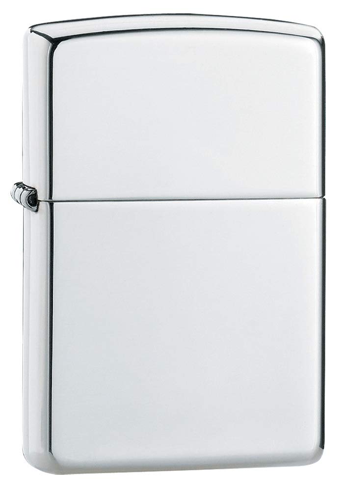 Zippo 26 Windproof Lighter Armor, High Polish Sterling Silver