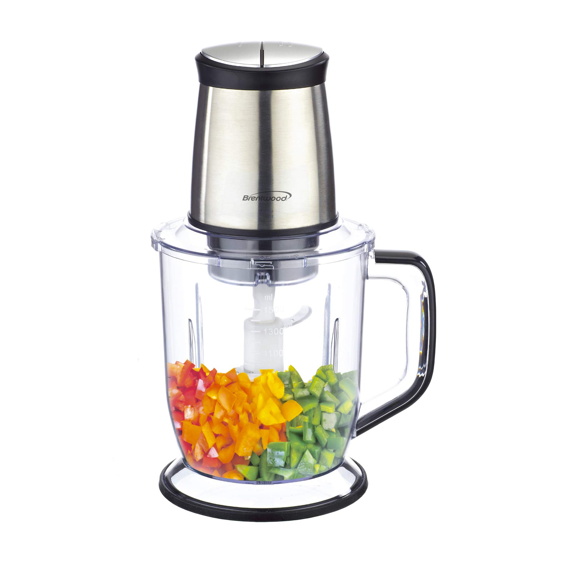 Brentwood Appliances FP-544S 300W 4-Blade 6.5-Cup Food Processor