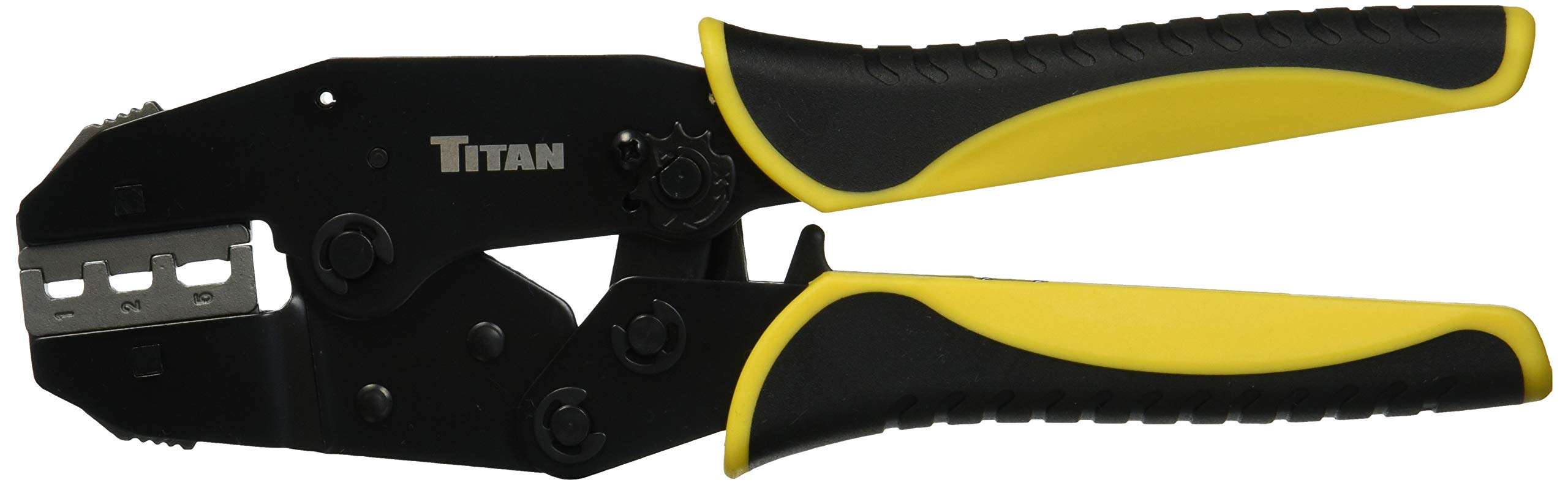Titan 11955 Tool Ratcheting Heat Shrink Terminal Crimper