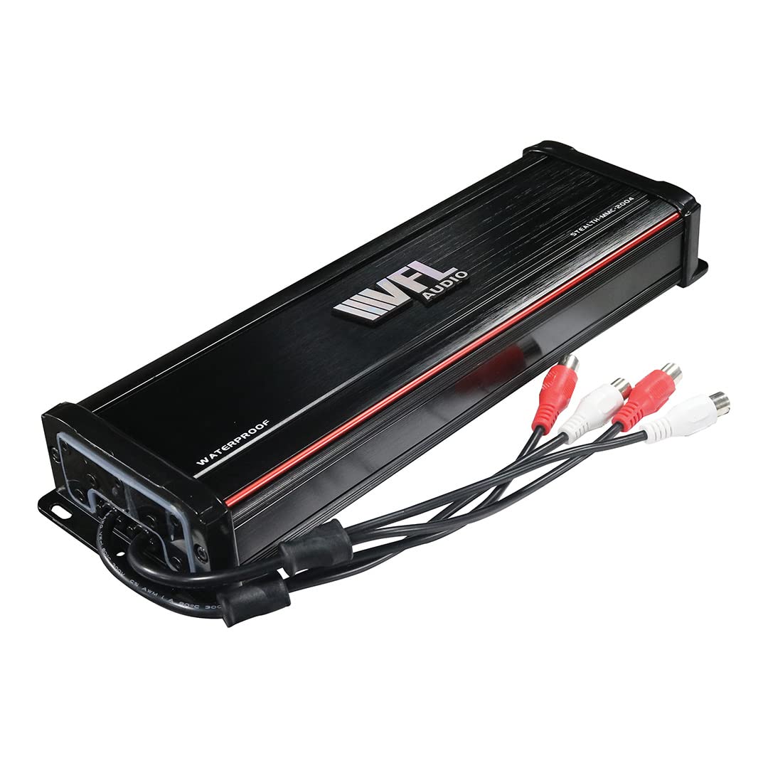 VFL Audio MMC2004 Marine Mini 4 Channel Amplifier, 1000W Max